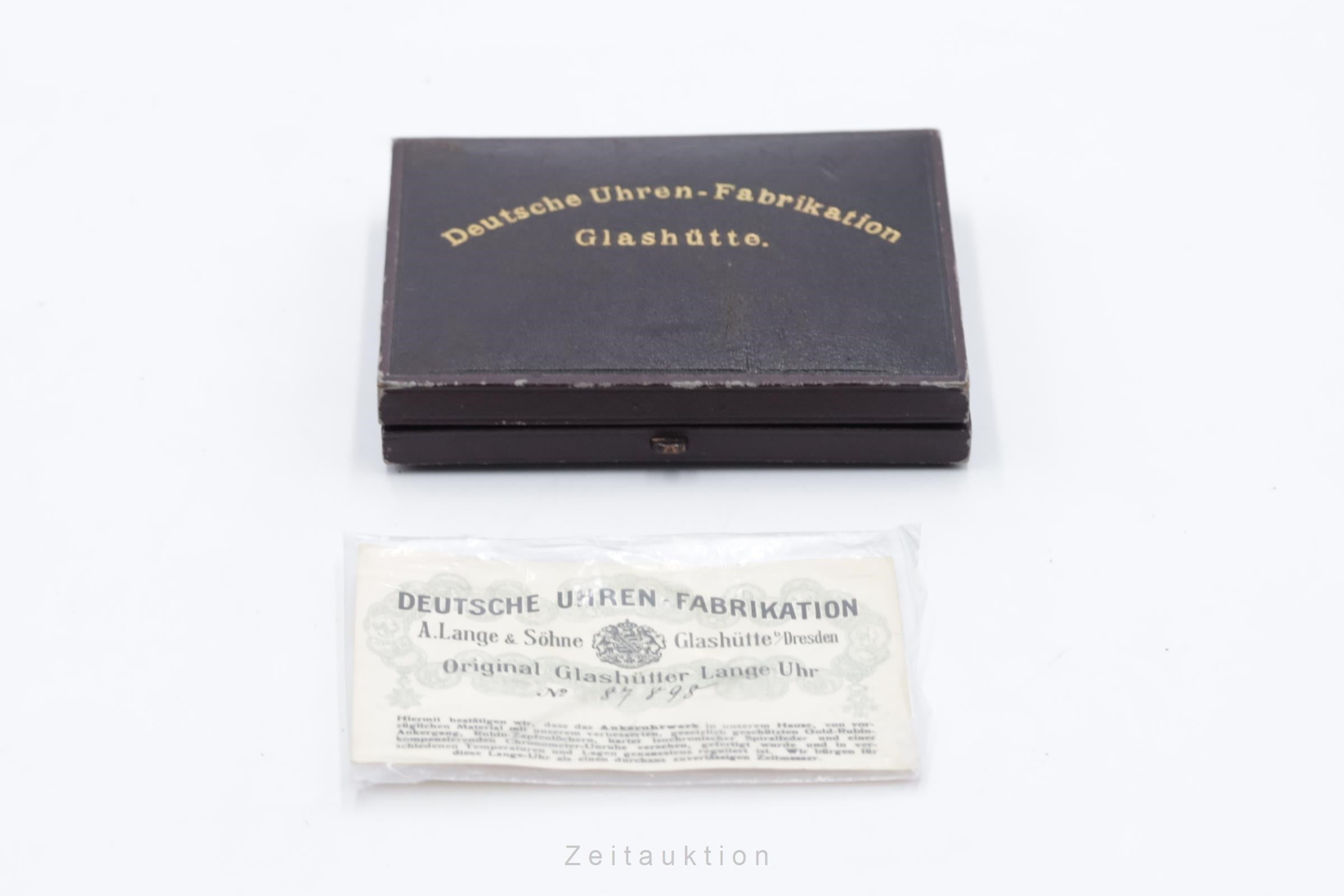 A. Lange & Söhne ALS Taschenuhr 14 ct yellow gold manual winding  Vintage  [2600273]