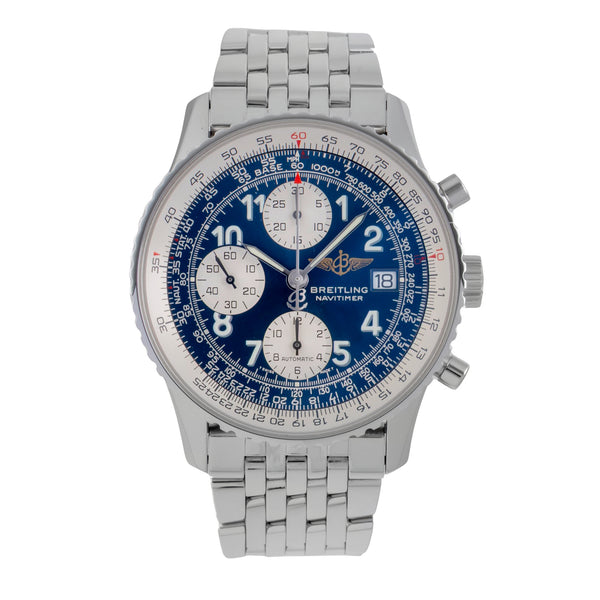 Breitling Navitimer chronograph steel automatic men's watch A13322  [2600275]