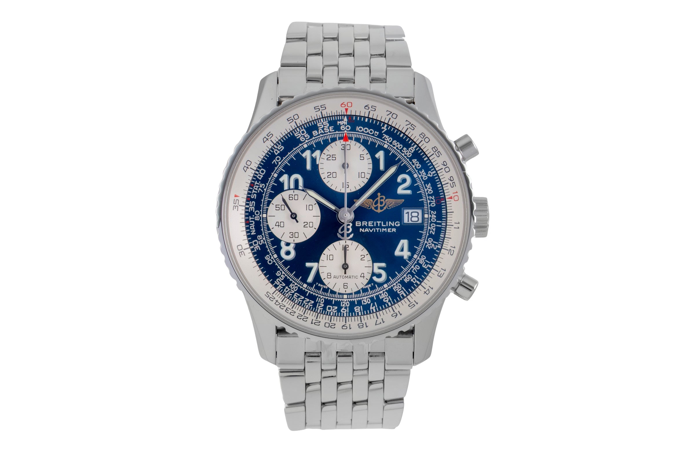 Breitling Old Navitimer Chronograph Edelstahl Automatik Ref. A13322 [2600275]