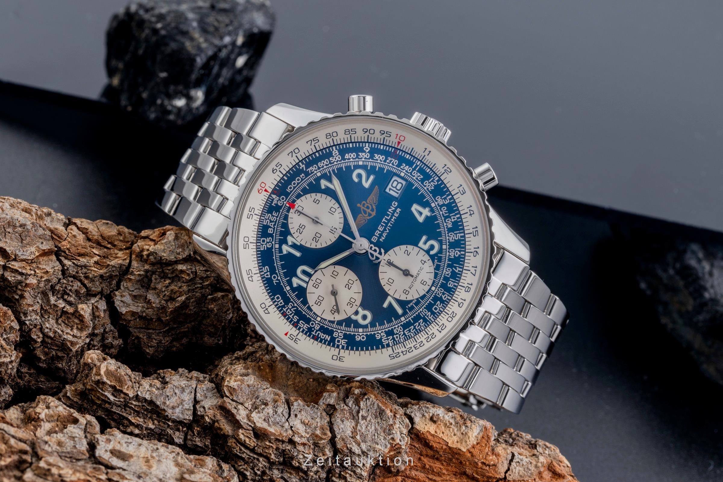 Breitling Navitimer chronograph steel automatic men's watch A13322  [2600275]