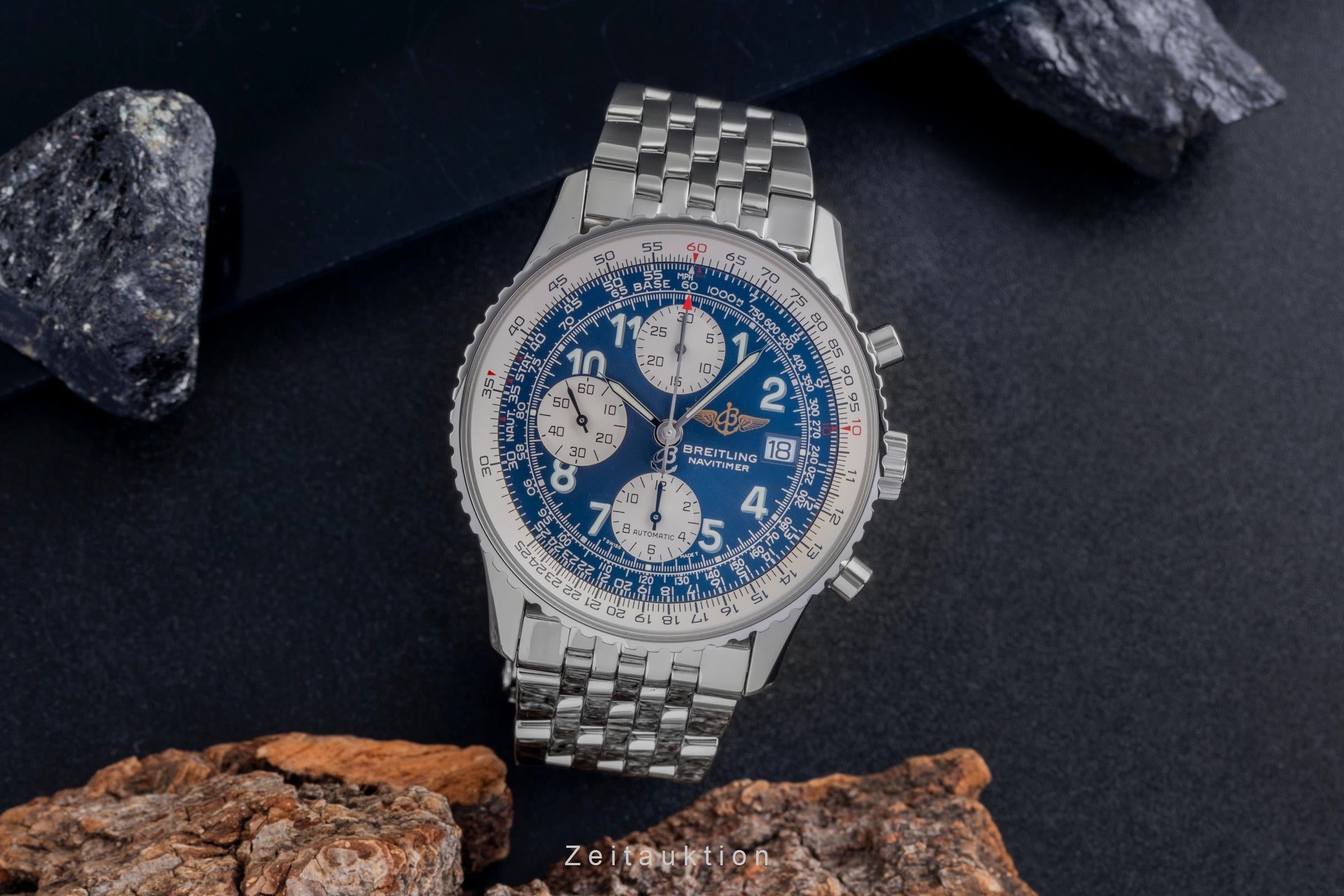Breitling Navitimer chronograph steel automatic men's watch A13322  [2600275]