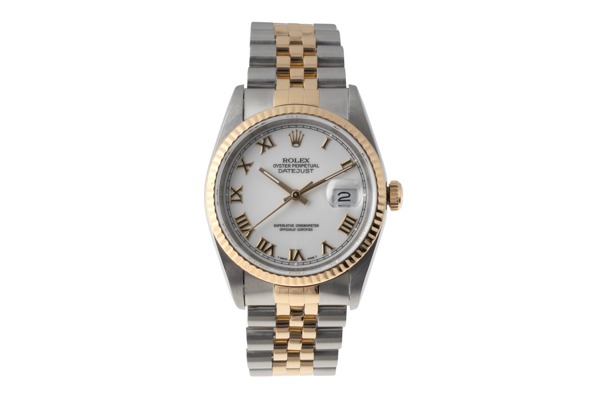 Rolex Datejust steel / gold automatic men's watch 16233  [2600276]