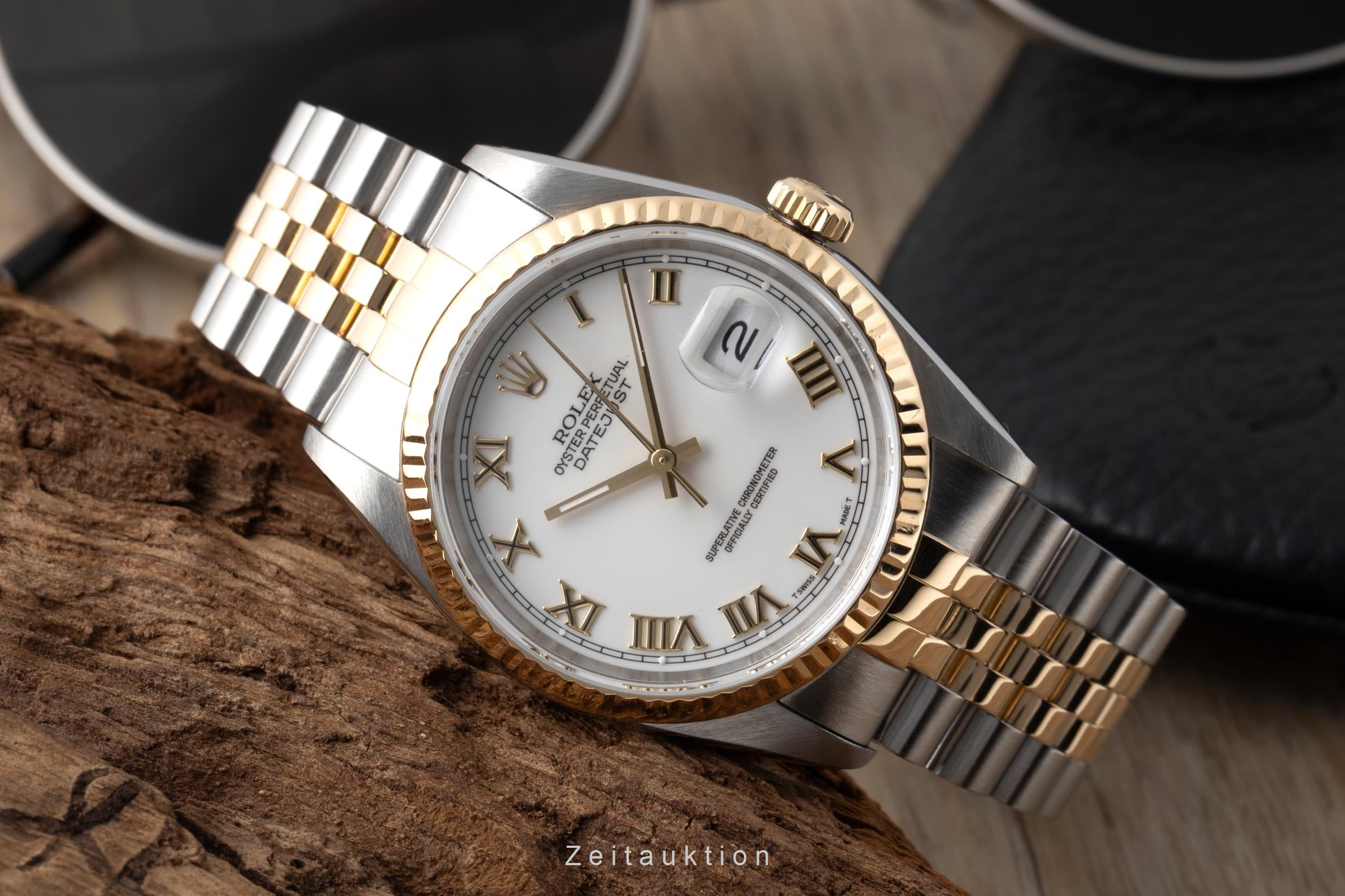 Rolex Datejust steel / gold automatic men's watch 16233  [2600276]