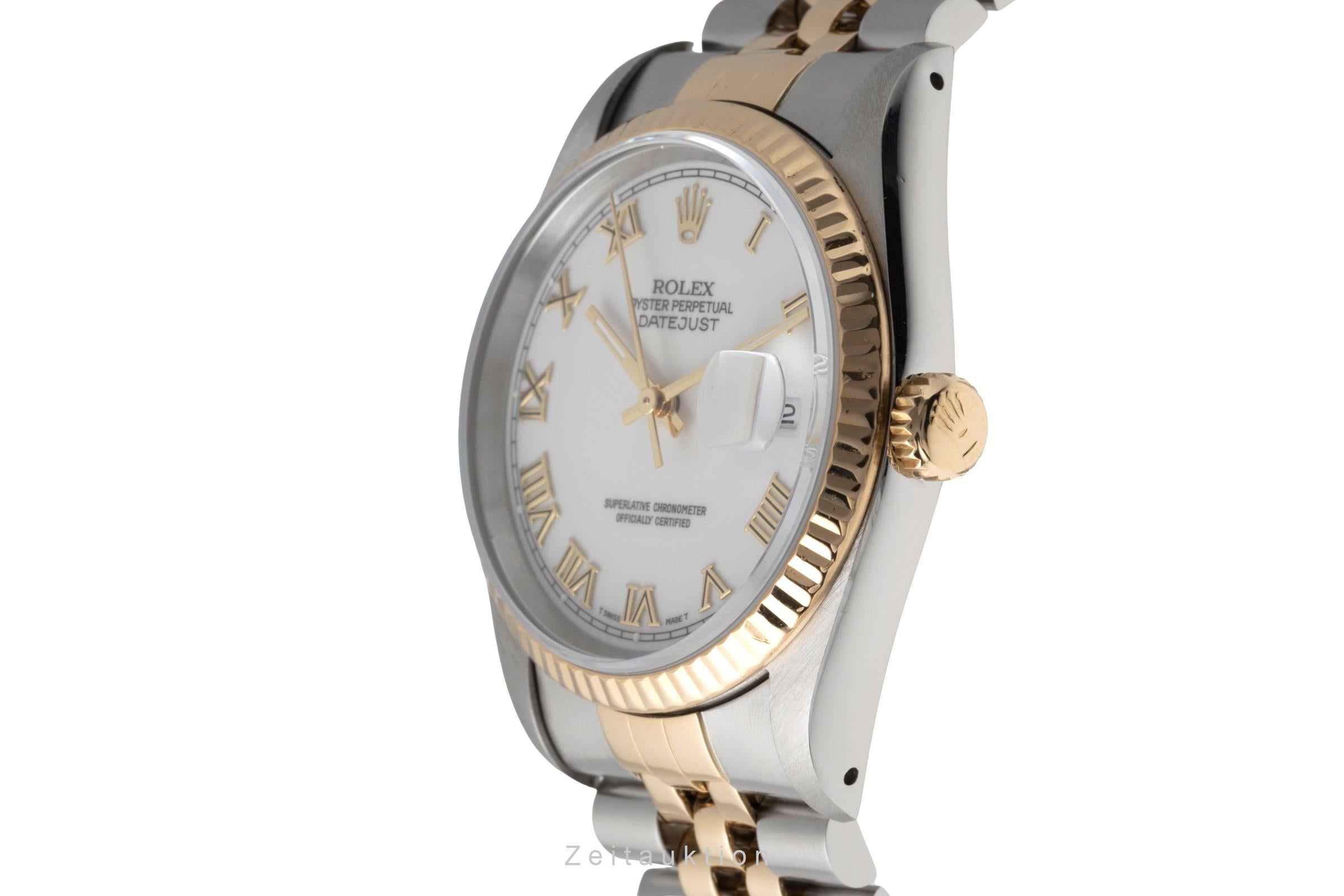 Rolex Datejust steel / gold automatic men's watch 16233  [2600276]