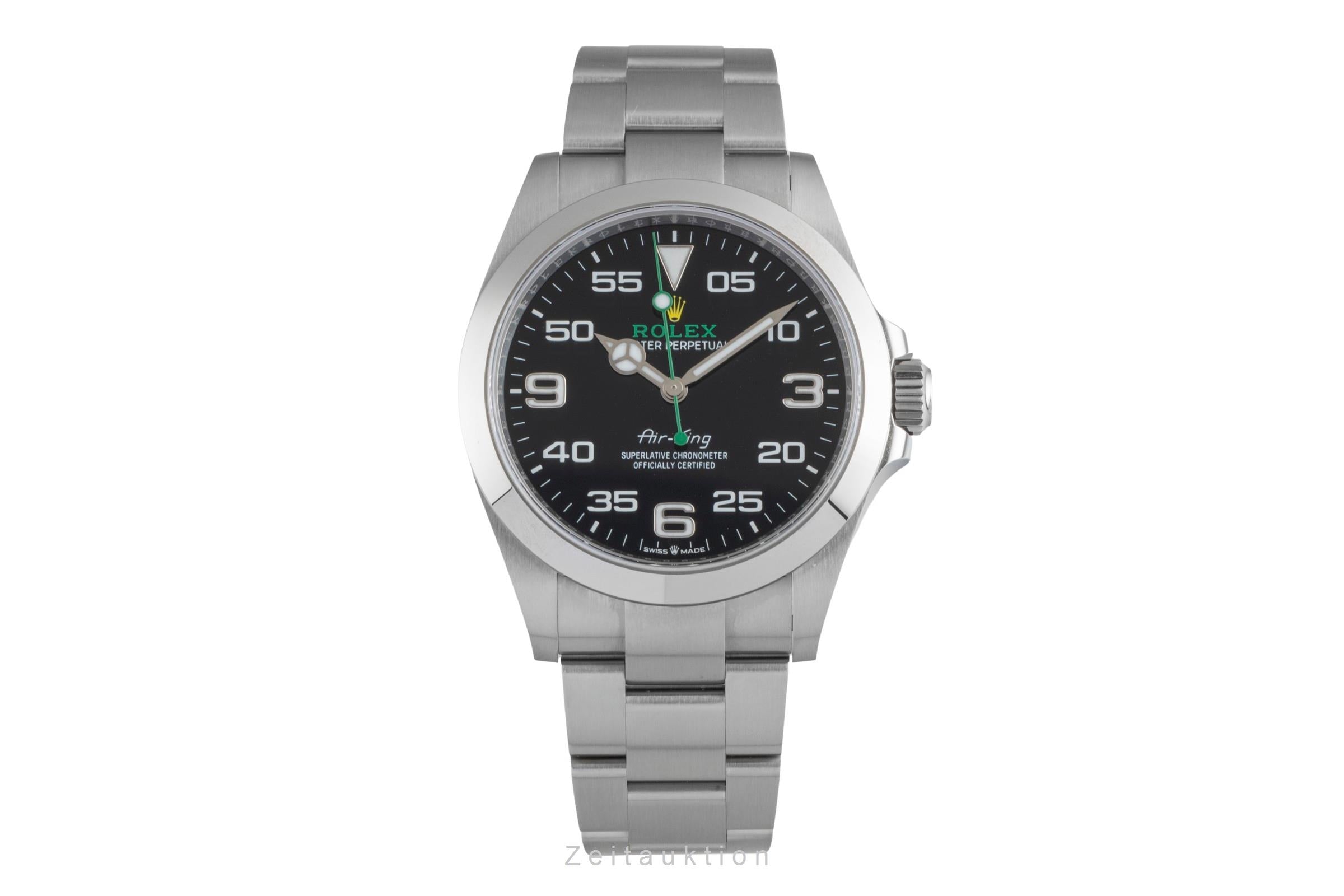 Rolex Air King steel automatic men's watch 126900  [2600277]