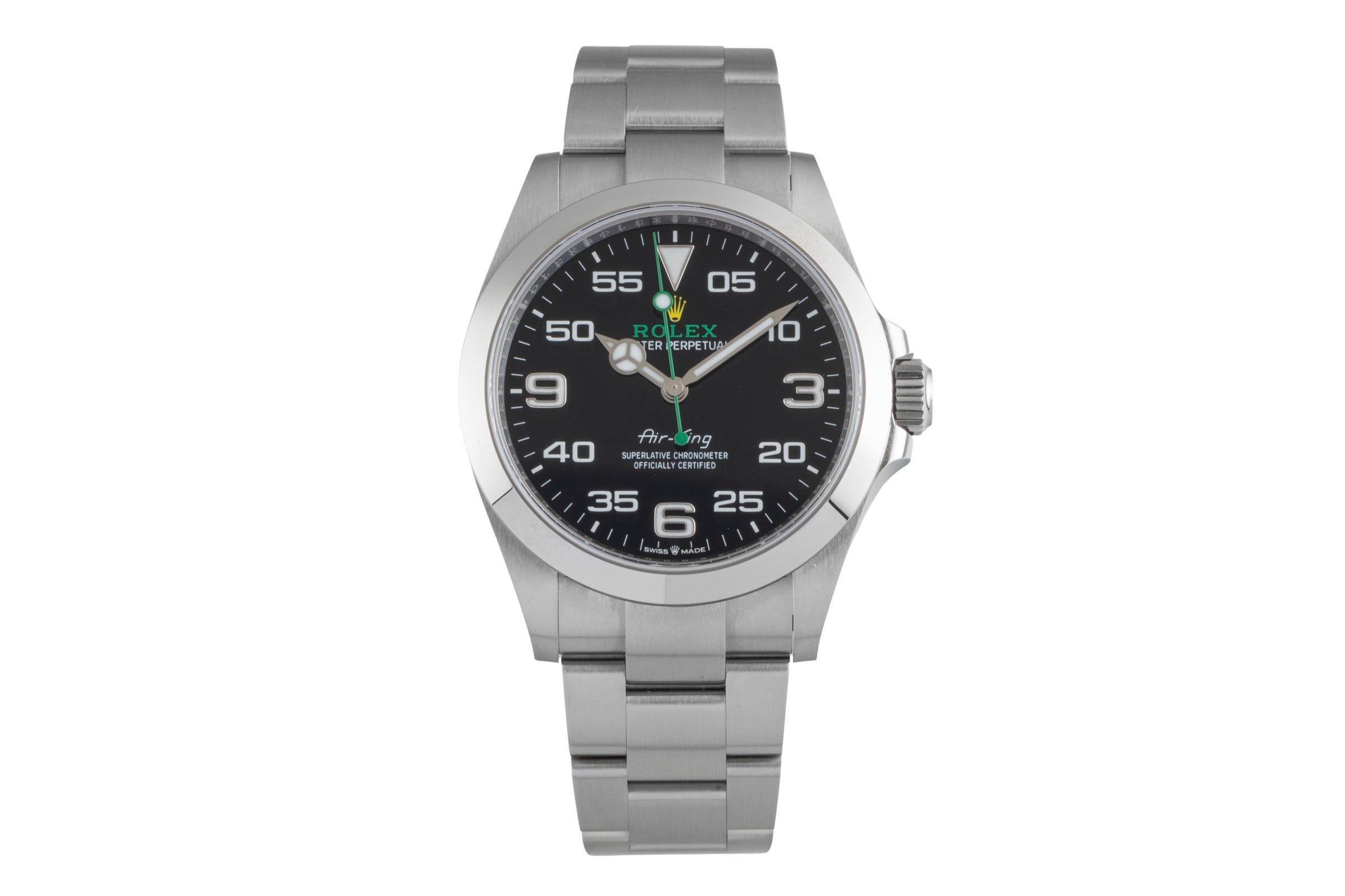 Rolex Air King Automatik Oyster Edelstahl Herrenuhr Ref. 126900 B&P 2023 [2600277]