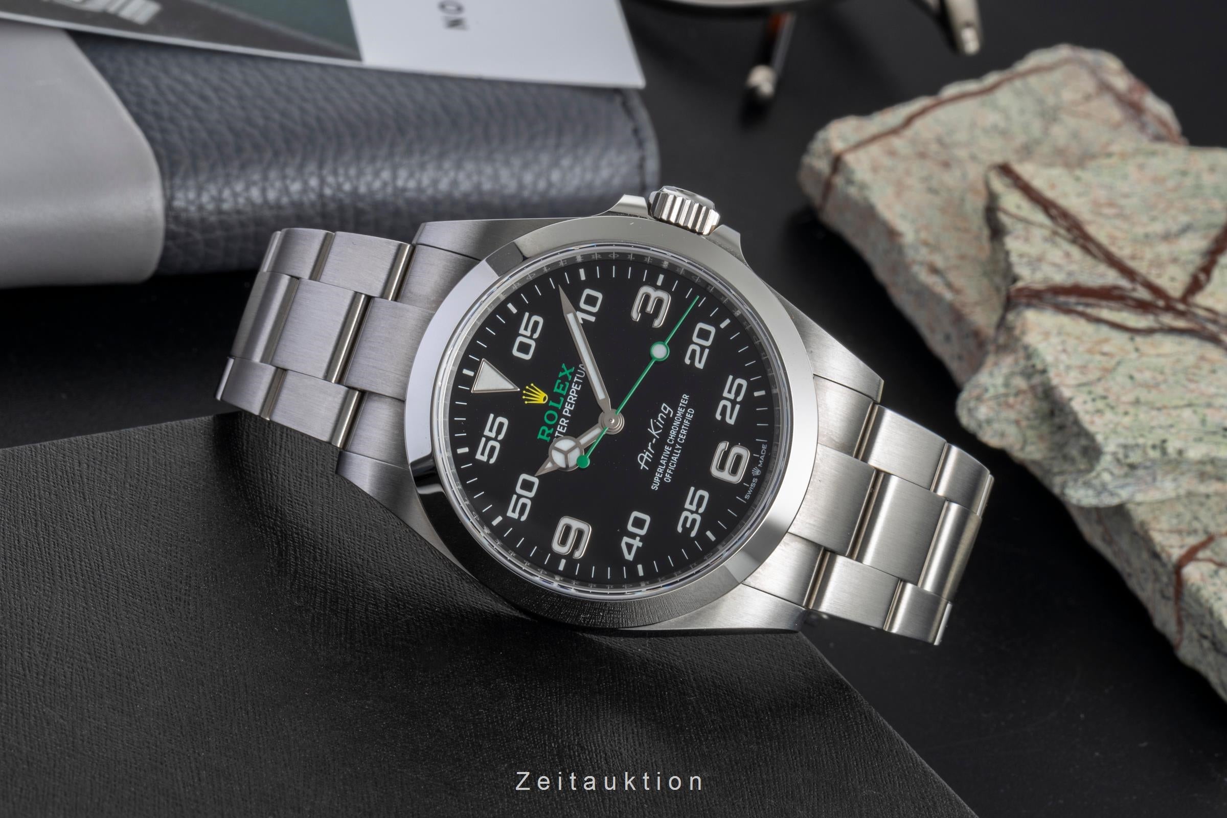 Rolex Air King steel automatic men's watch 126900  [2600277]