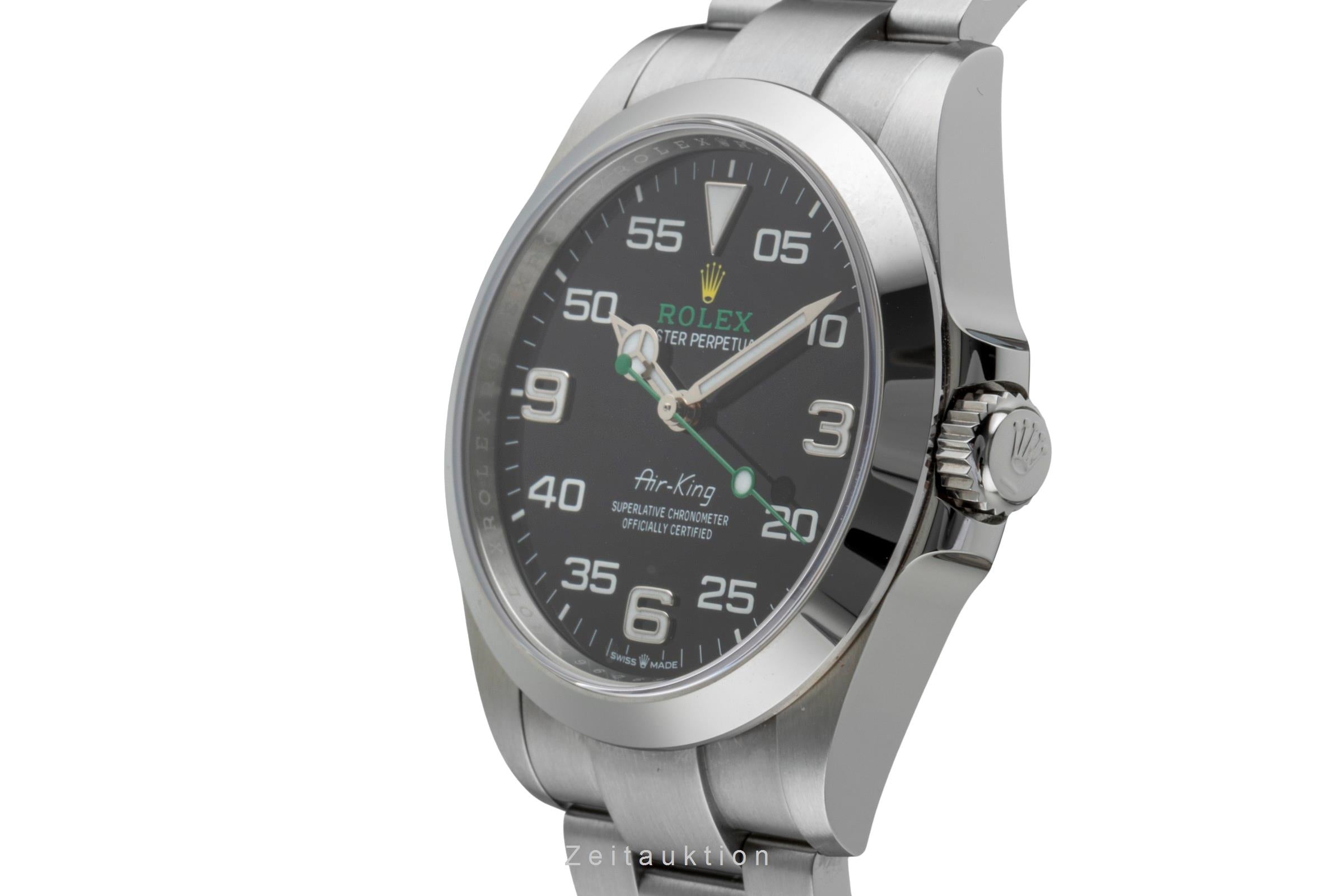 Rolex Air King steel automatic men's watch 126900  [2600277]