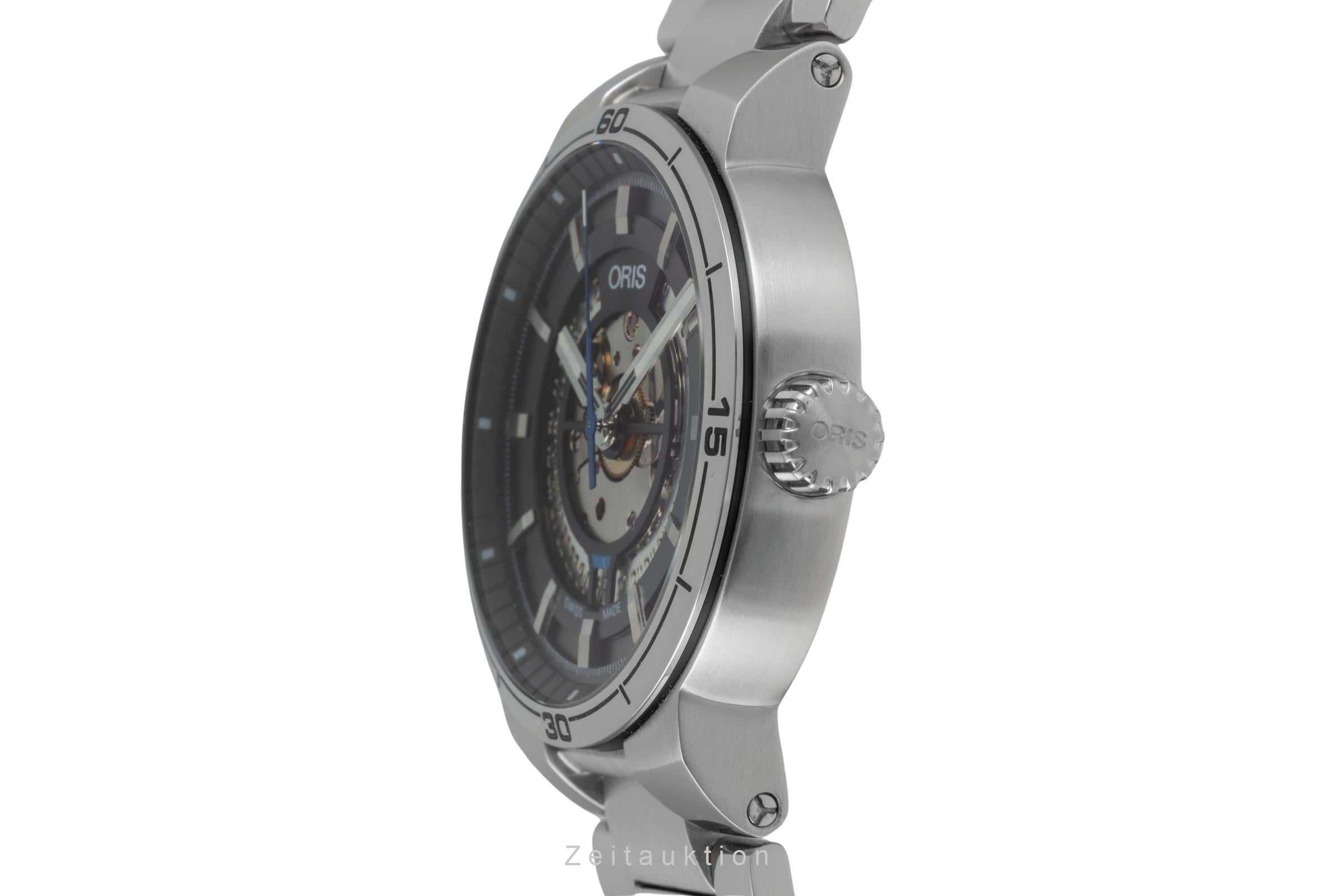 Oris TT1 acero automático reloj para caballeros 01 733 7752 4124-07 8 24 08  [2600279]