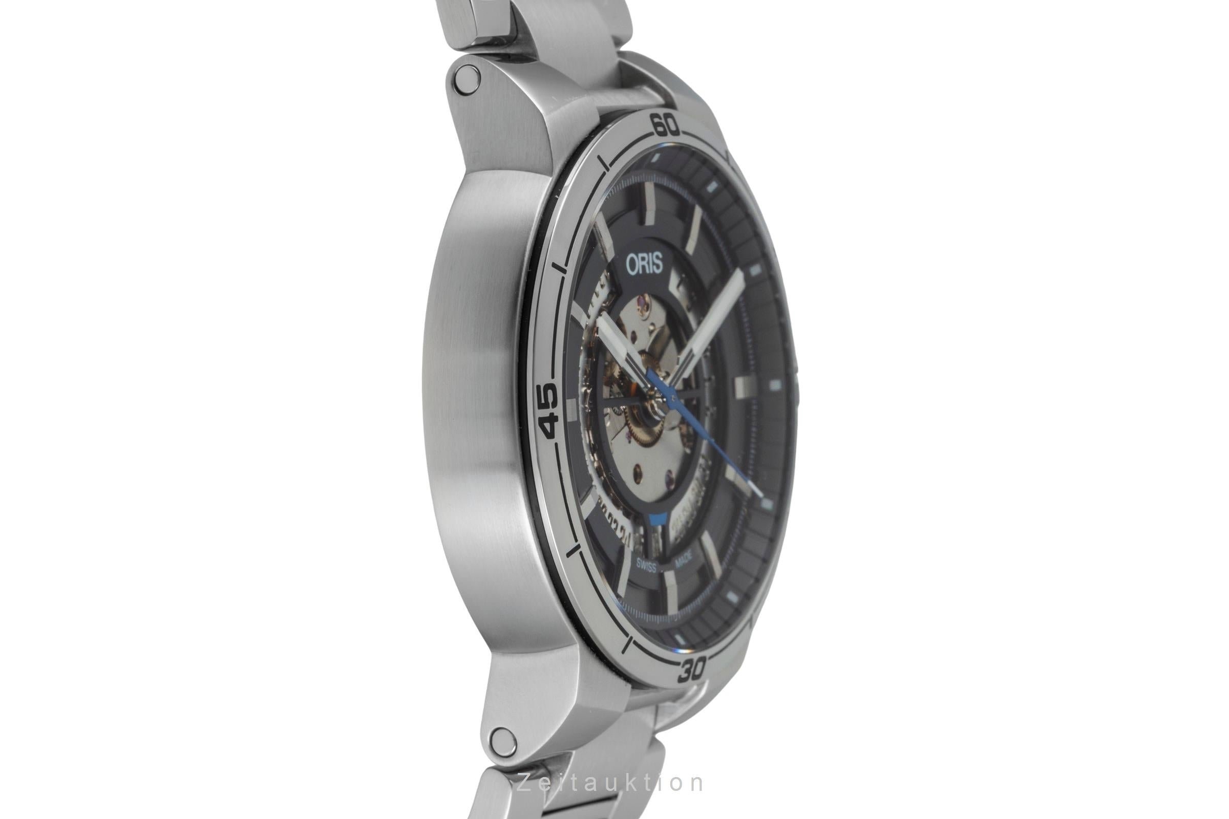 Oris TT1 acero automático reloj para caballeros 01 733 7752 4124-07 8 24 08  [2600279]