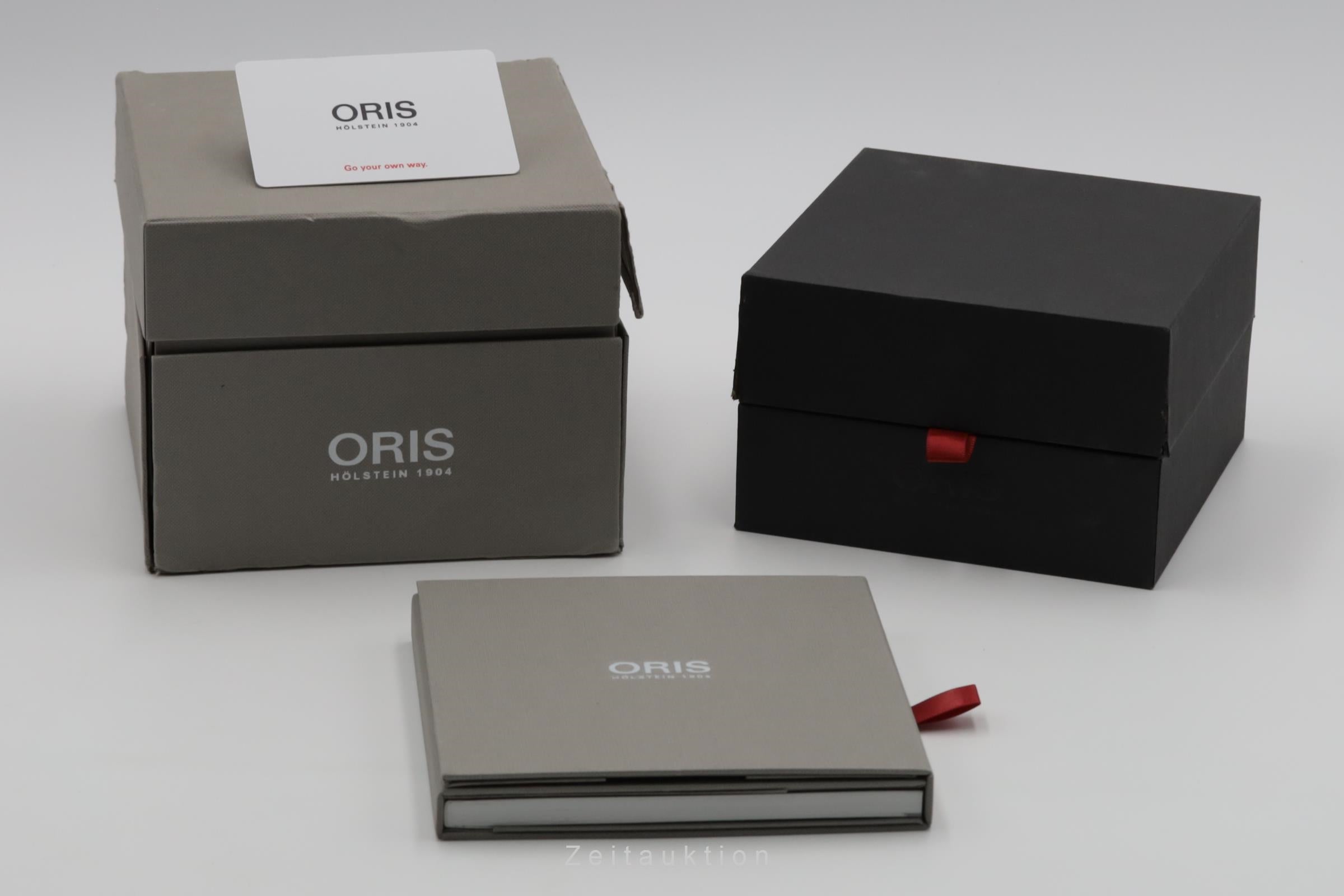 Oris TT1 acero automático reloj para caballeros 01 733 7752 4124-07 8 24 08  [2600279]