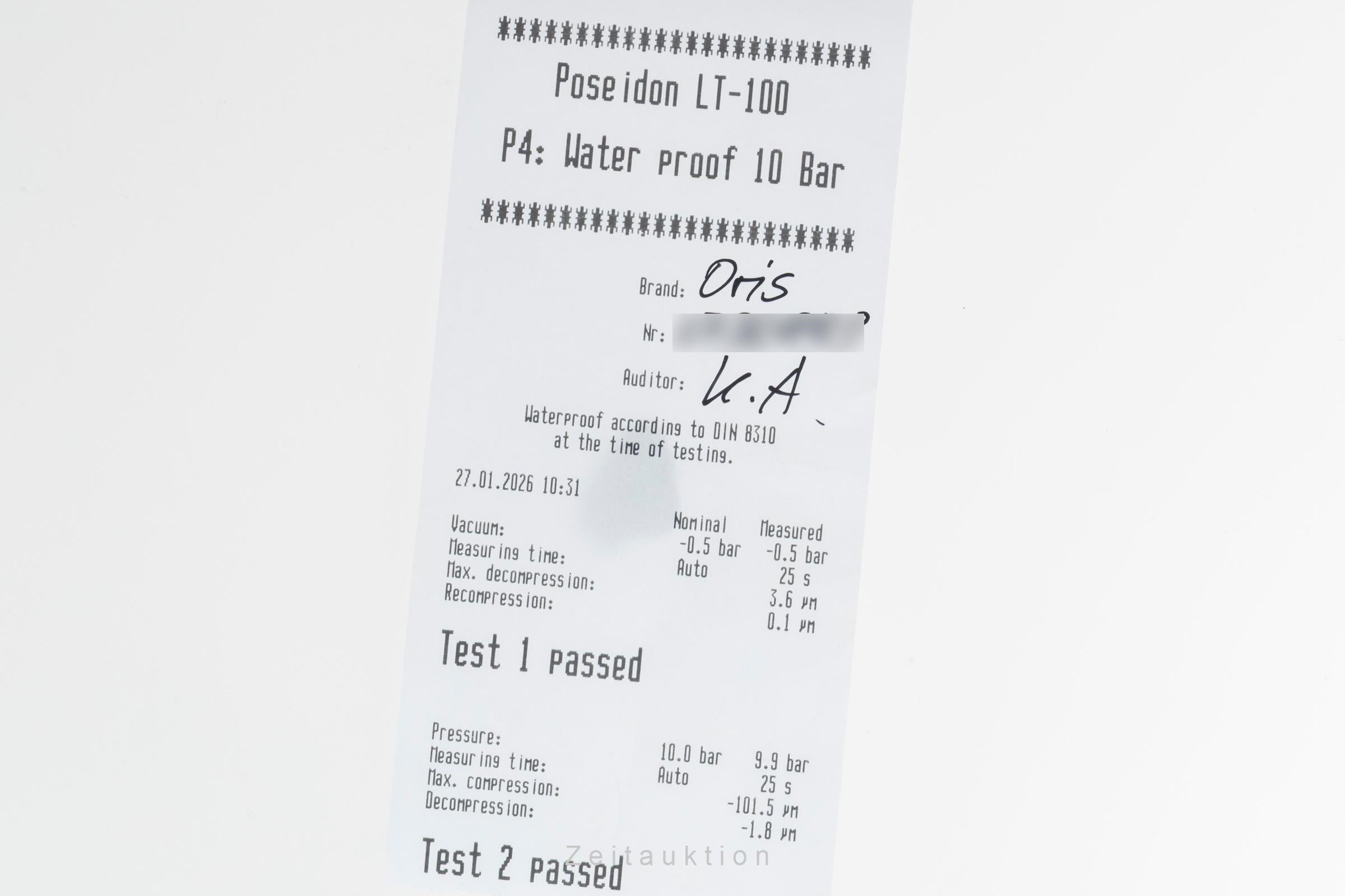 Oris TT1 acero automático reloj para caballeros 01 733 7752 4124-07 8 24 08  [2600279]