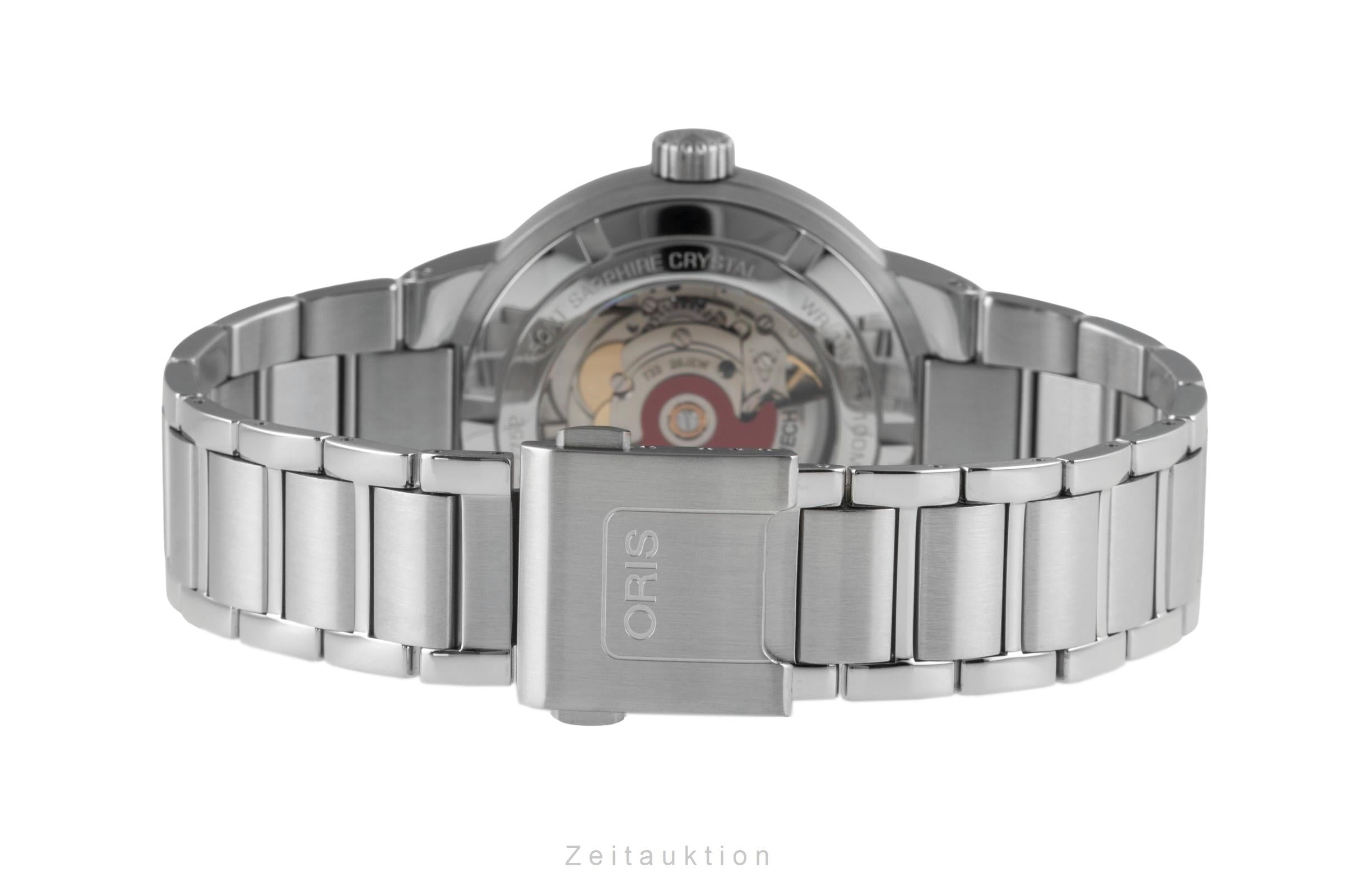 Oris TT1 acero automático reloj para caballeros 01 733 7752 4124-07 8 24 08  [2600279]