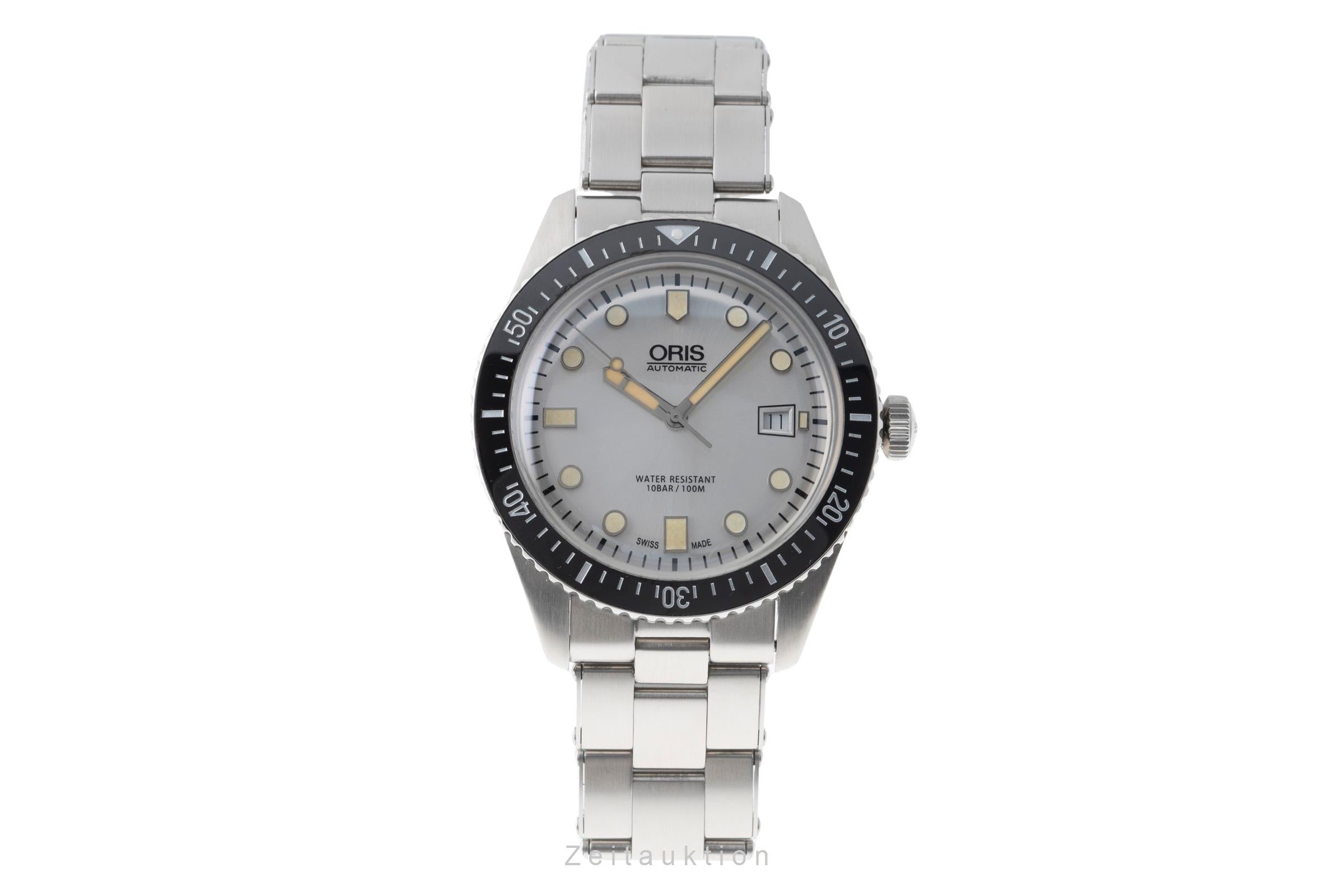 Oris Divers Sixty-Five steel automatic men's watch 01 733 7720 4051-07 8 21 18  [2600280]