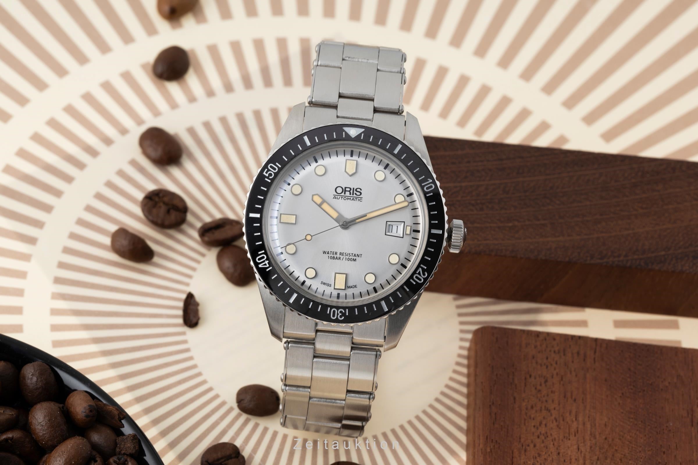 Oris Divers Sixty-Five steel automatic men's watch 01 733 7720 4051-07 8 21 18  [2600280]