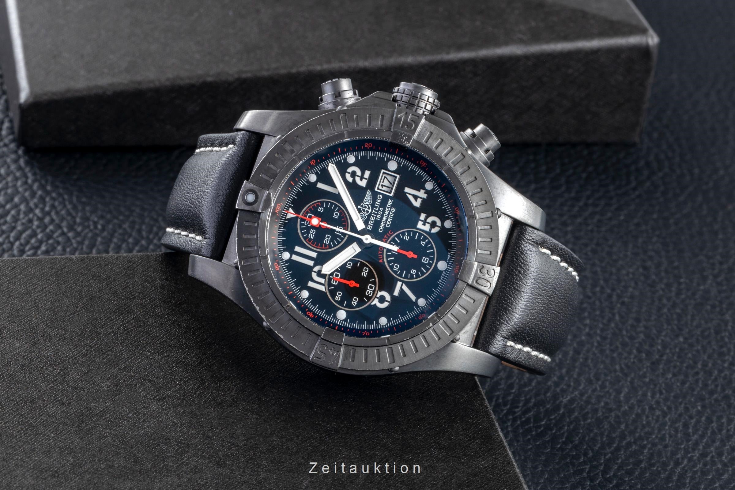 Breitling Super Avenger cronógrafo acero automático reloj para caballeros M13370 Limited  [2600281]