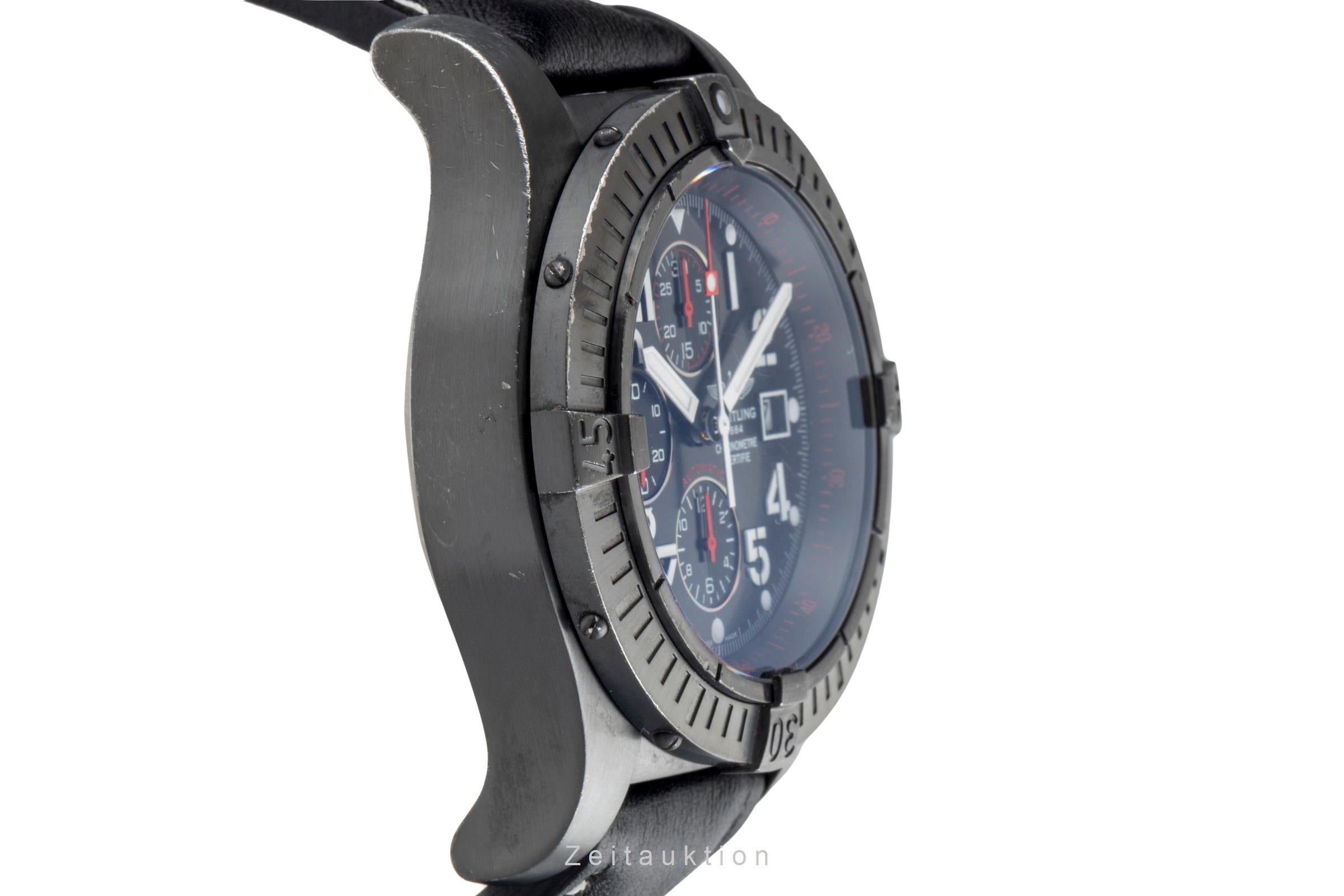 Breitling Super Avenger cronógrafo acero automático reloj para caballeros M13370 Limited  [2600281]