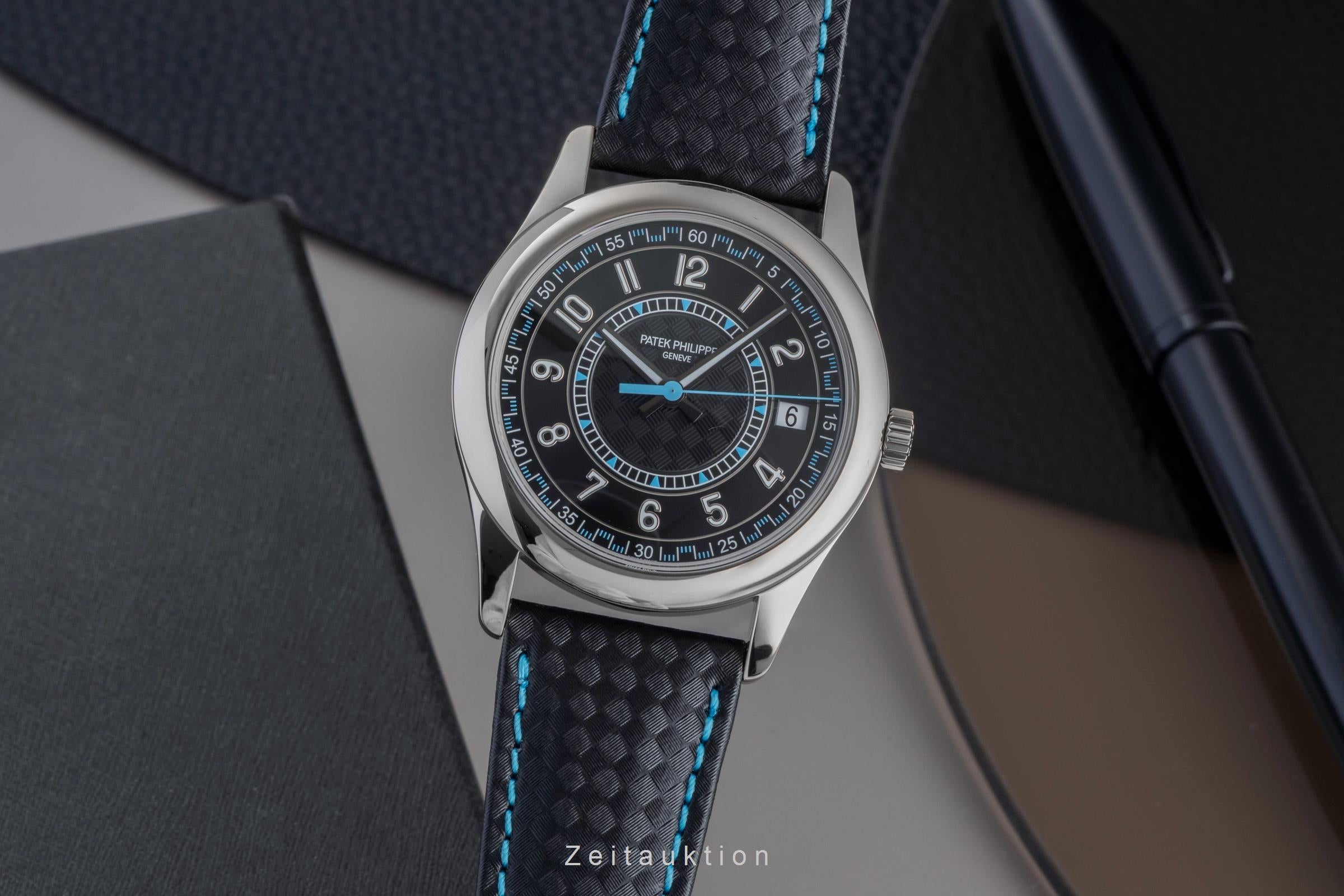 Patek Philippe Calatrava 18 ct white gold automatic men's watch 6007G-011 LP: 41137EUR  [2600283]