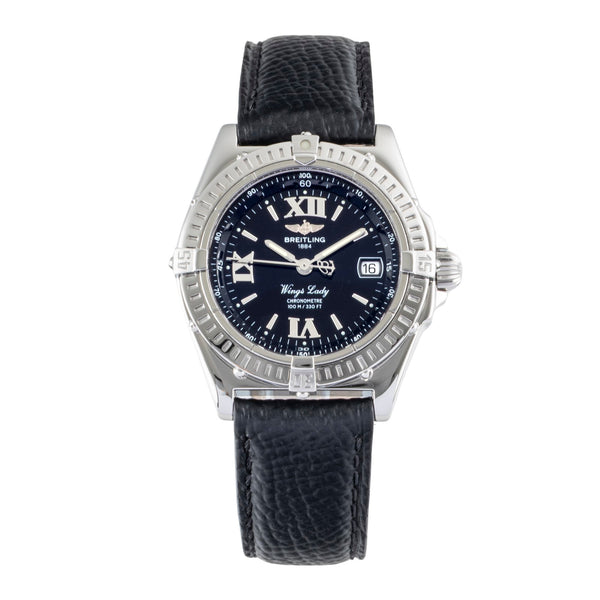 Breitling Wings steel quartz women's watch A67350  [2600285]