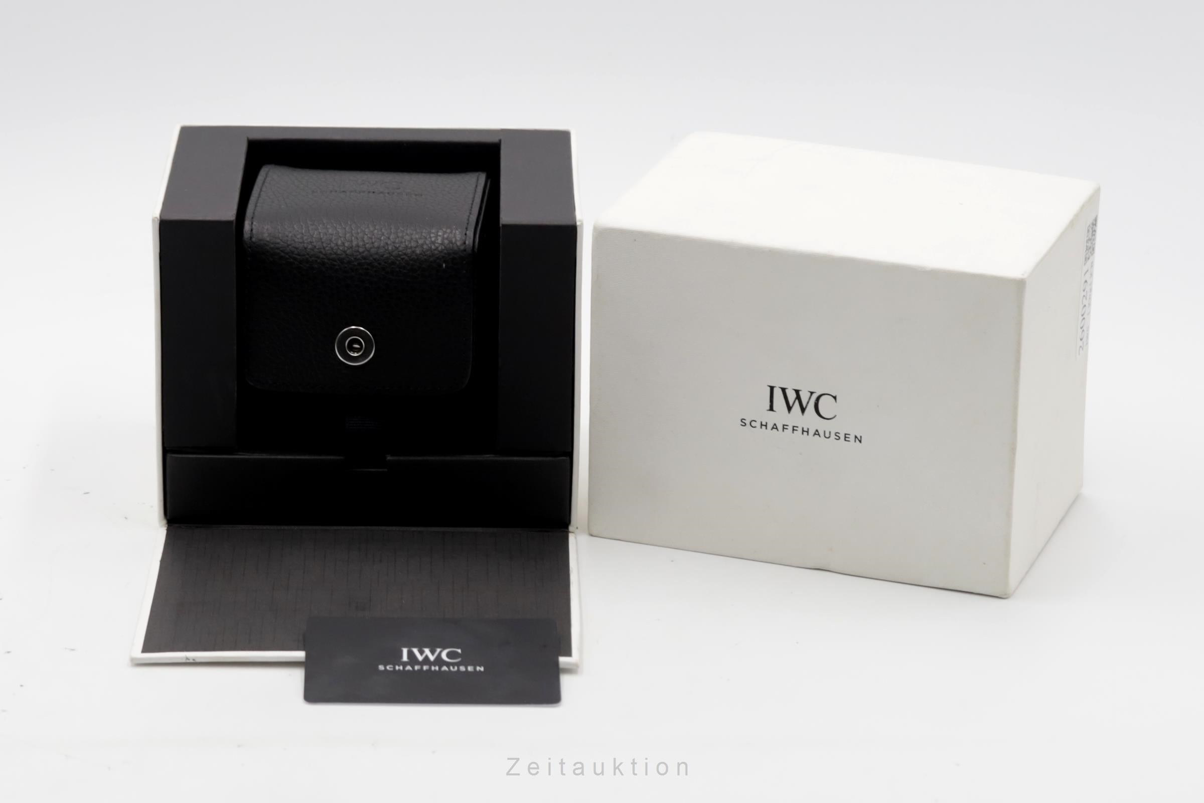 IWC Portugieser Chronograph Stahl Automatik Herrenuhr Ref. IW371606 NP: 9100,- € [2600291]