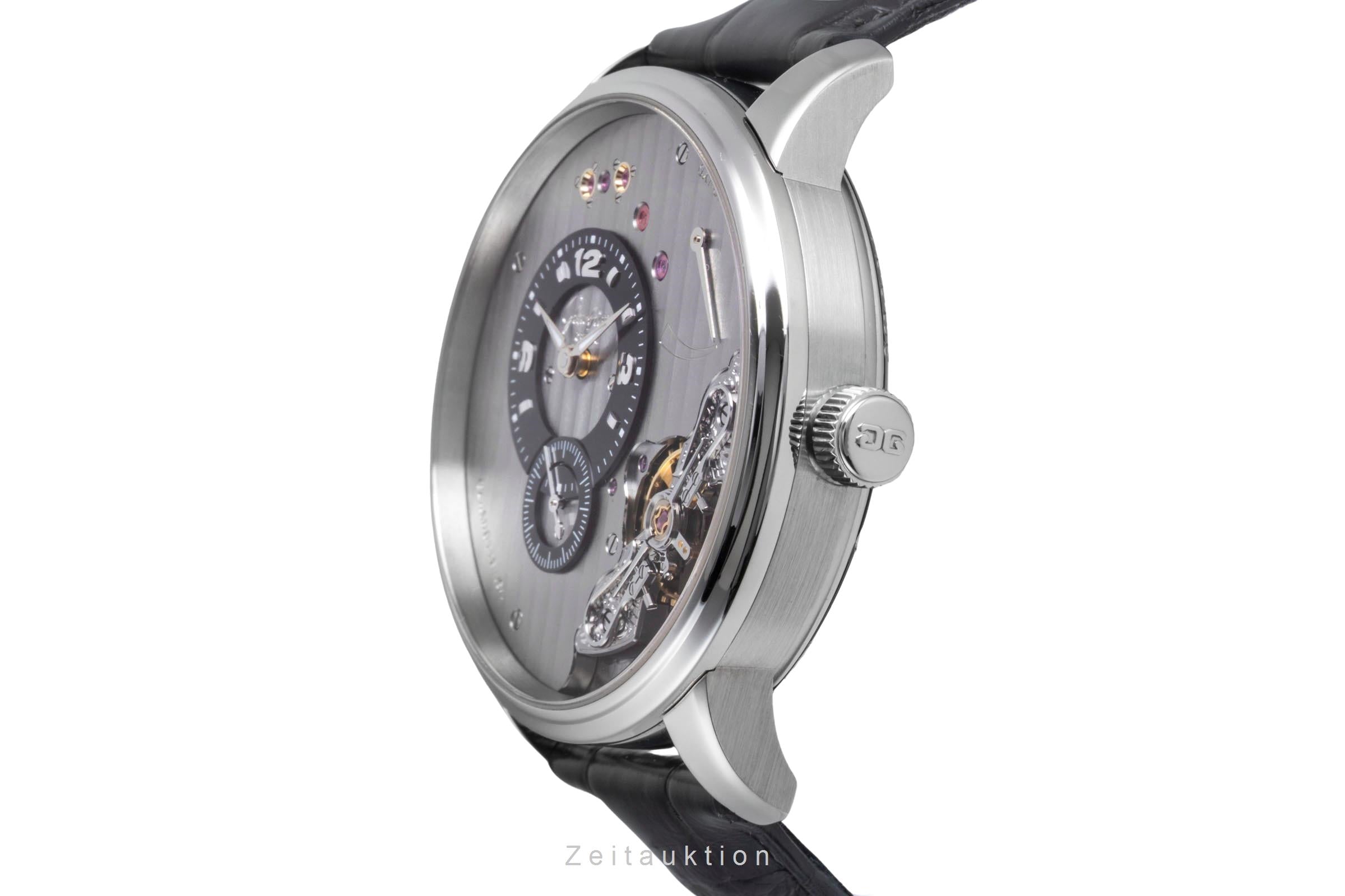 Glashütte PanoInverse XL Stahl Handaufzug Herren Ref. 1-66-06-04-22-62 B&P 2017 [2600294]