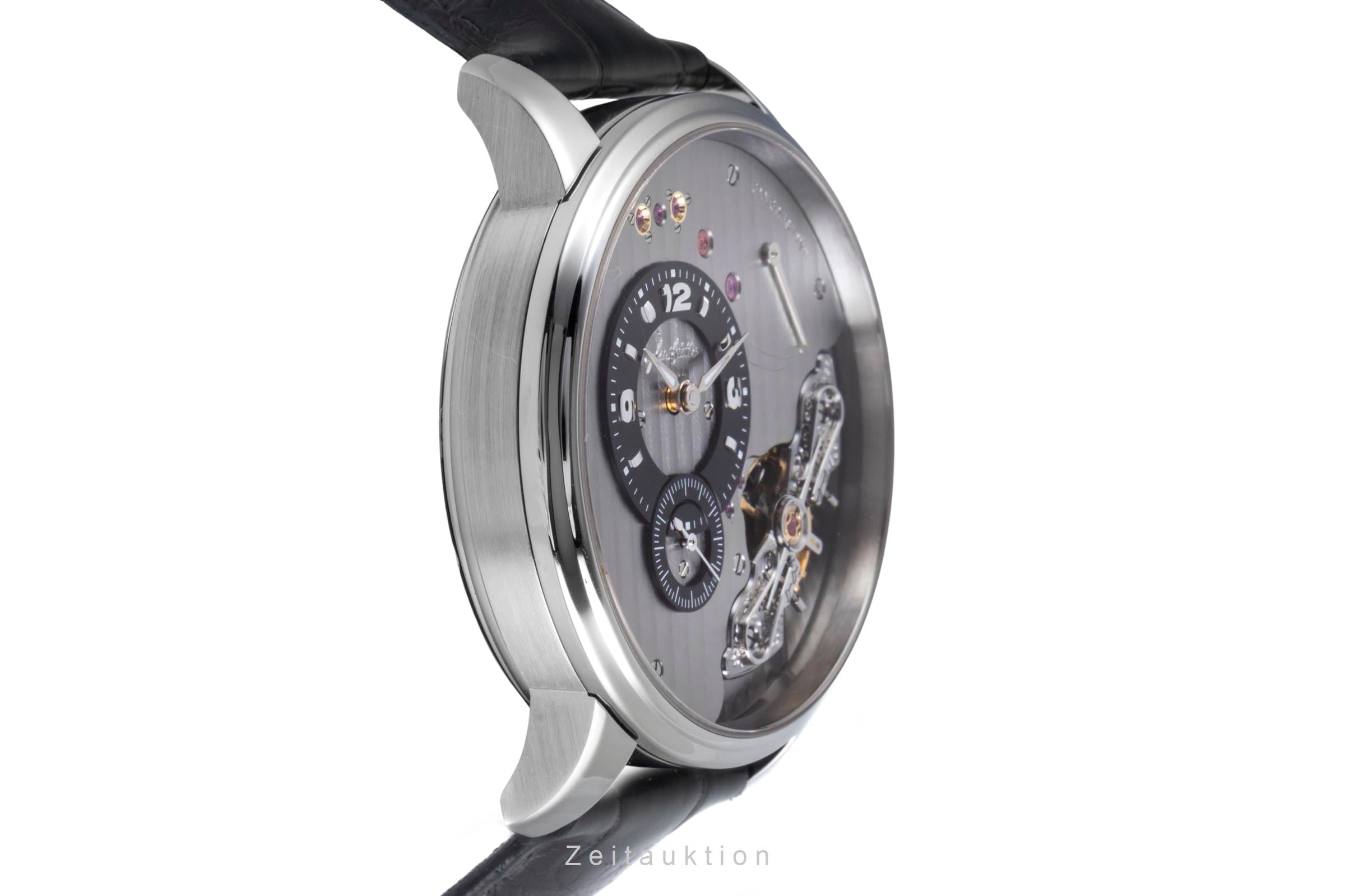 Glashütte PanoInverse XL Stahl Handaufzug Herren Ref. 1-66-06-04-22-62 B&P 2017 [2600294]