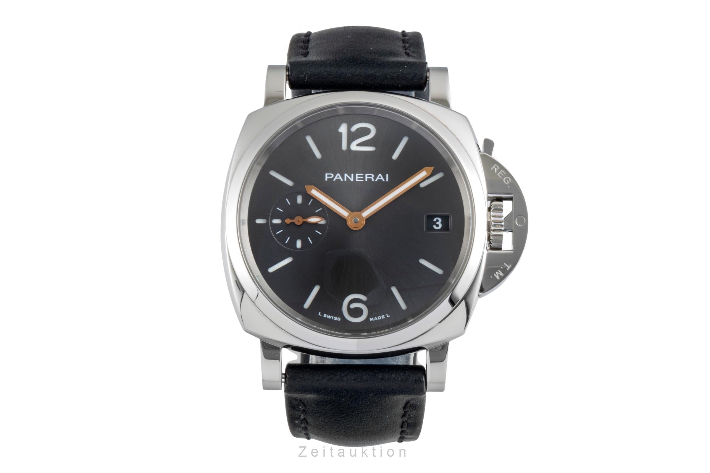Panerai Luminor Due Stahl Automatik Ref. PAM01247 Box & Papiere 2024 [2600296]