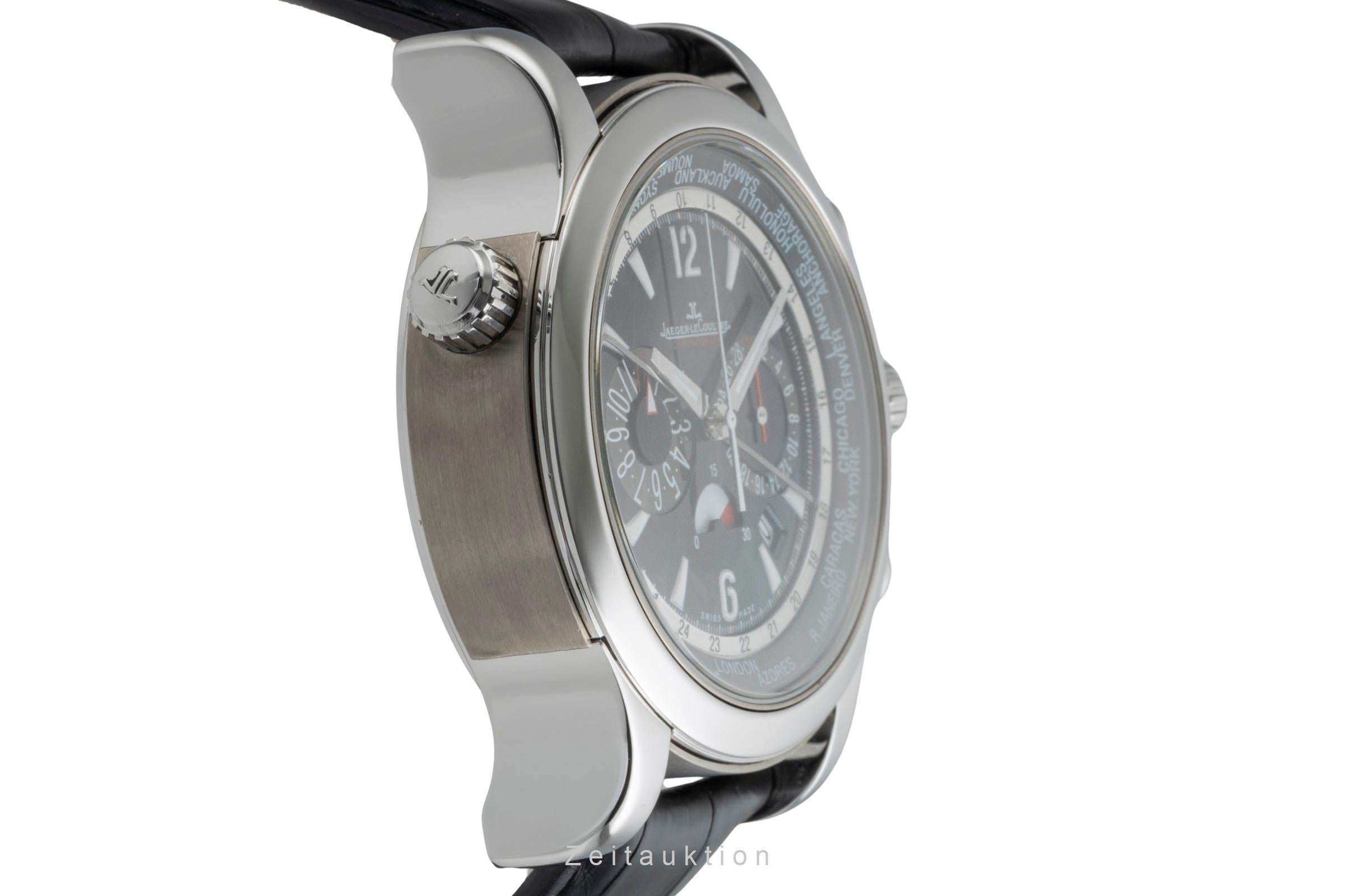 Jaeger LeCoultre Master Compressor cronografo acciaio / titanio automatismo orologio da uomo 150.8.22  [2600297]