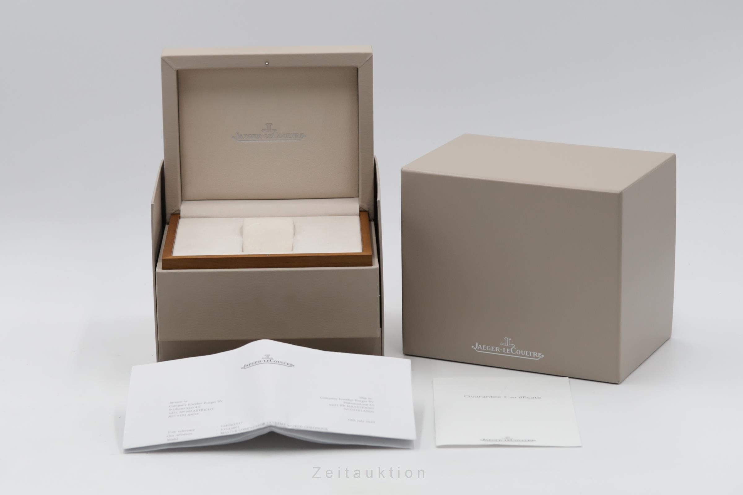 Jaeger LeCoultre Master Compressor cronografo acciaio / titanio automatismo orologio da uomo 150.8.22  [2600297]