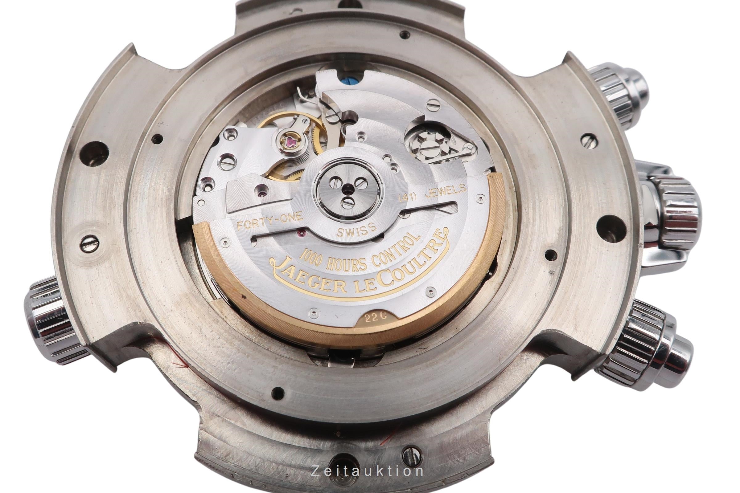 Jaeger LeCoultre Master Compressor cronografo acciaio / titanio automatismo orologio da uomo 150.8.22  [2600297]