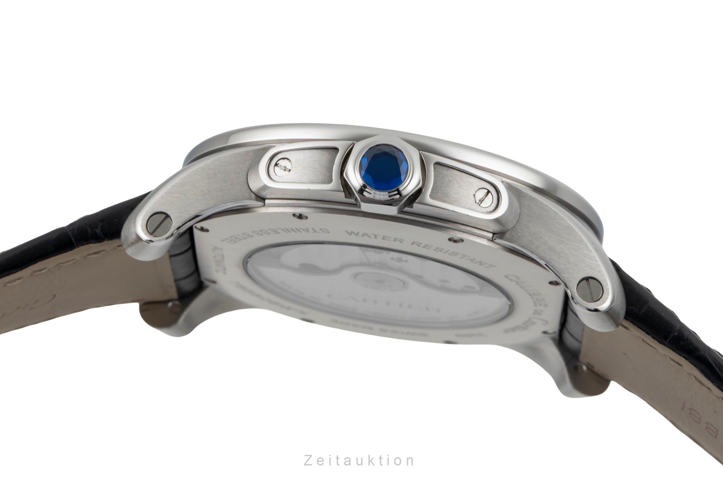 Cartier Calibre de Cartier steel automatic men's watch W7100037  [2600298]