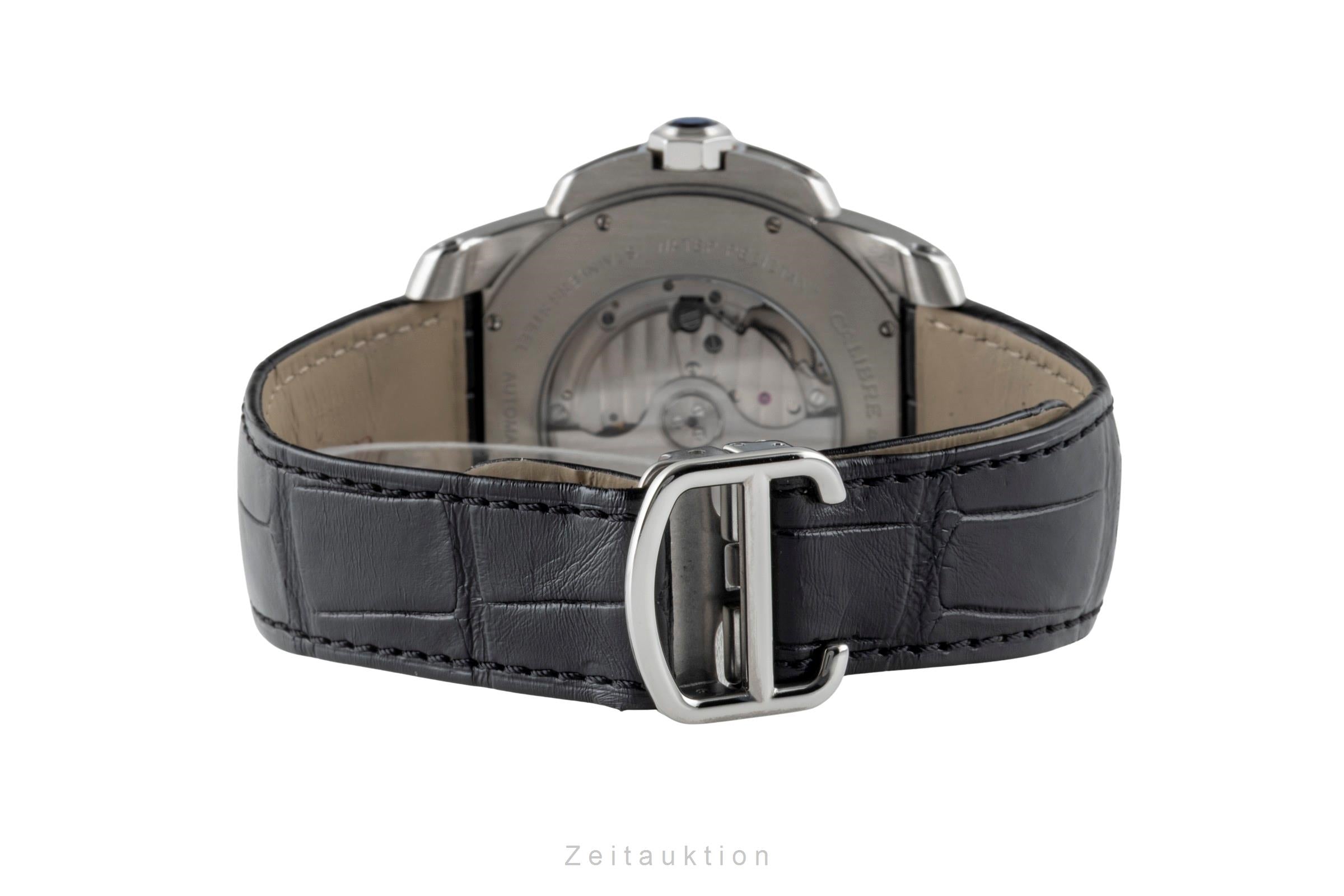 Cartier Calibre de Cartier steel automatic men's watch W7100037  [2600298]