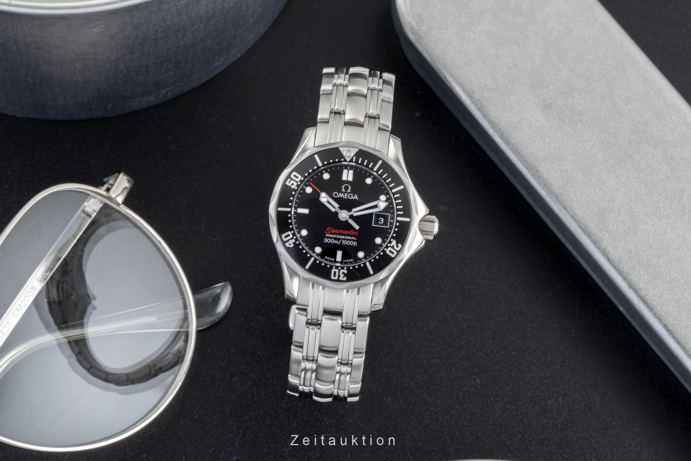 Omega Seamaster steel quartz women's watch 212.30.28.61.01.001  [2600299]