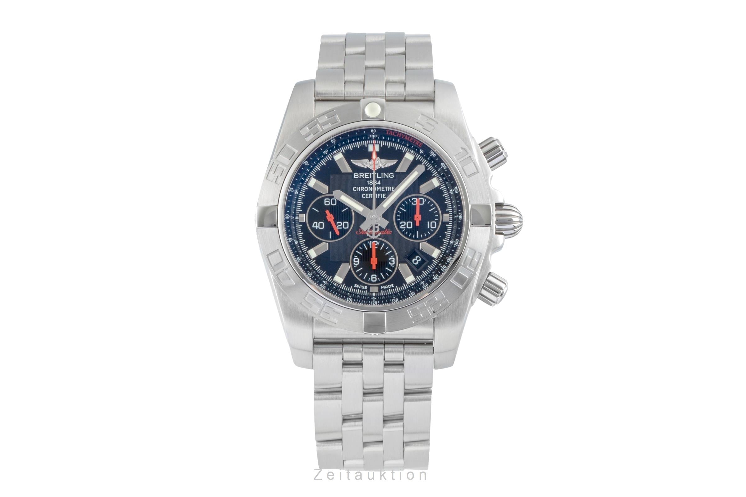 Breitling Chronomat 44 Japan Chronograph Automatik Ref. AB0111 B&P 2011 Limited  [2600300]
