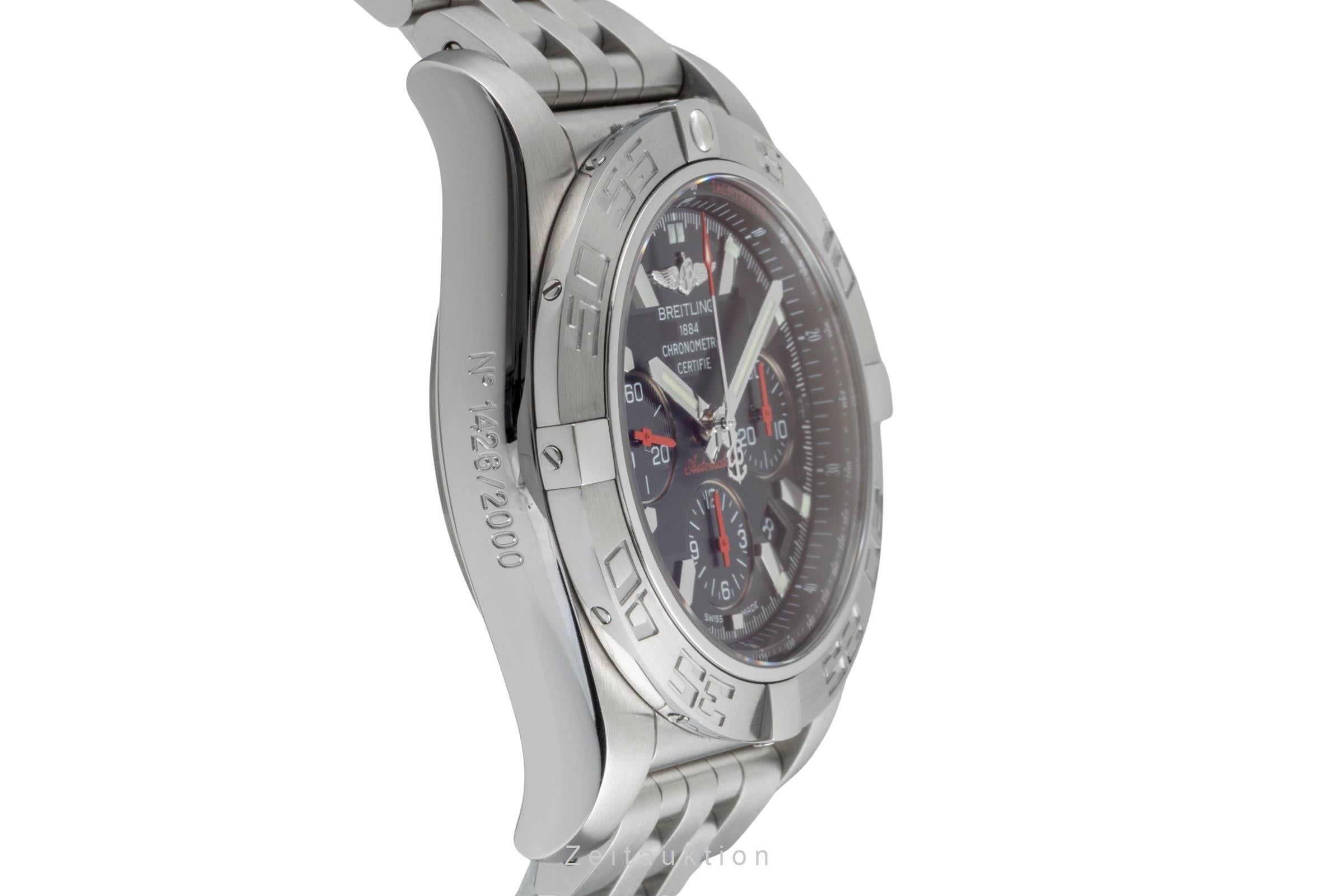 Breitling Chronomat 44 Japan Chronograph Automatik Ref. AB0111 B&P 2011 Limited  [2600300]