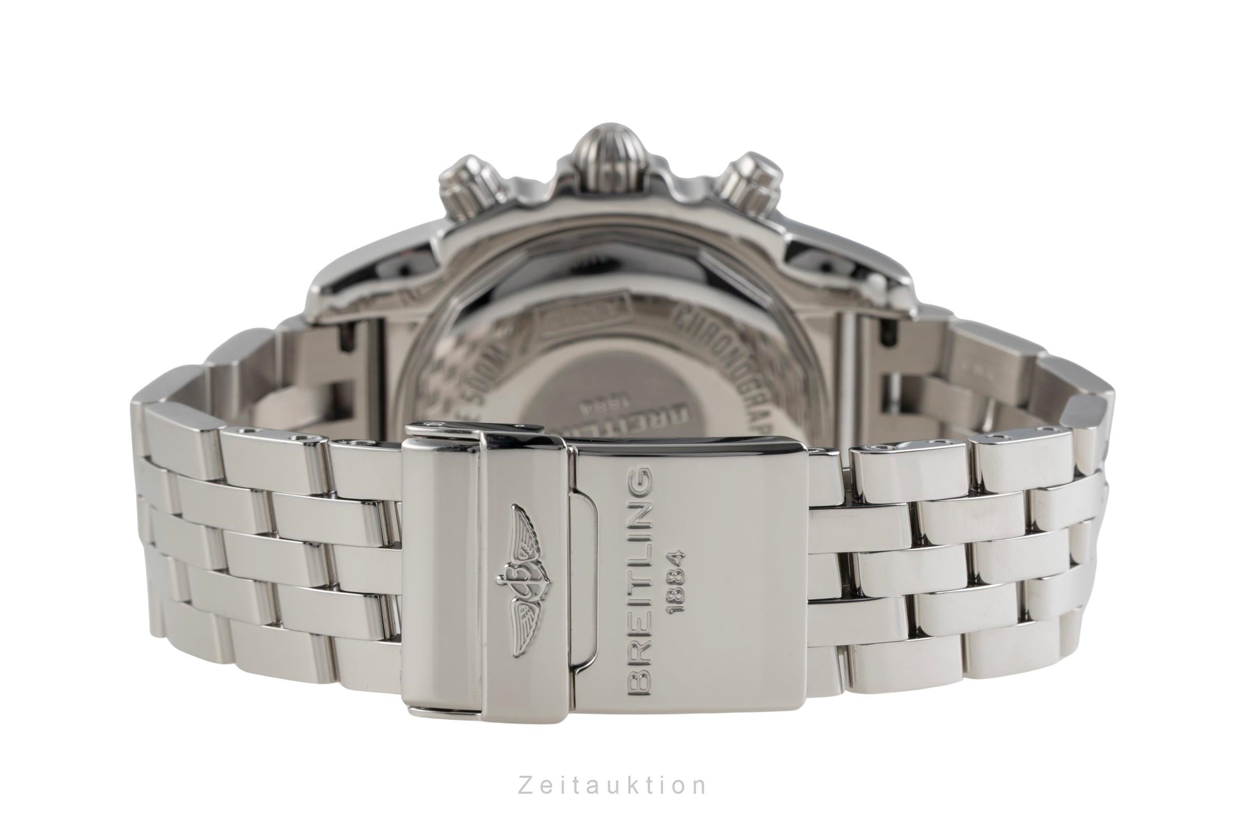 Breitling Chronomat 44 Chronograph Stahl Automatik Ref. AB011012/BE69/388A B&P  [2600304]