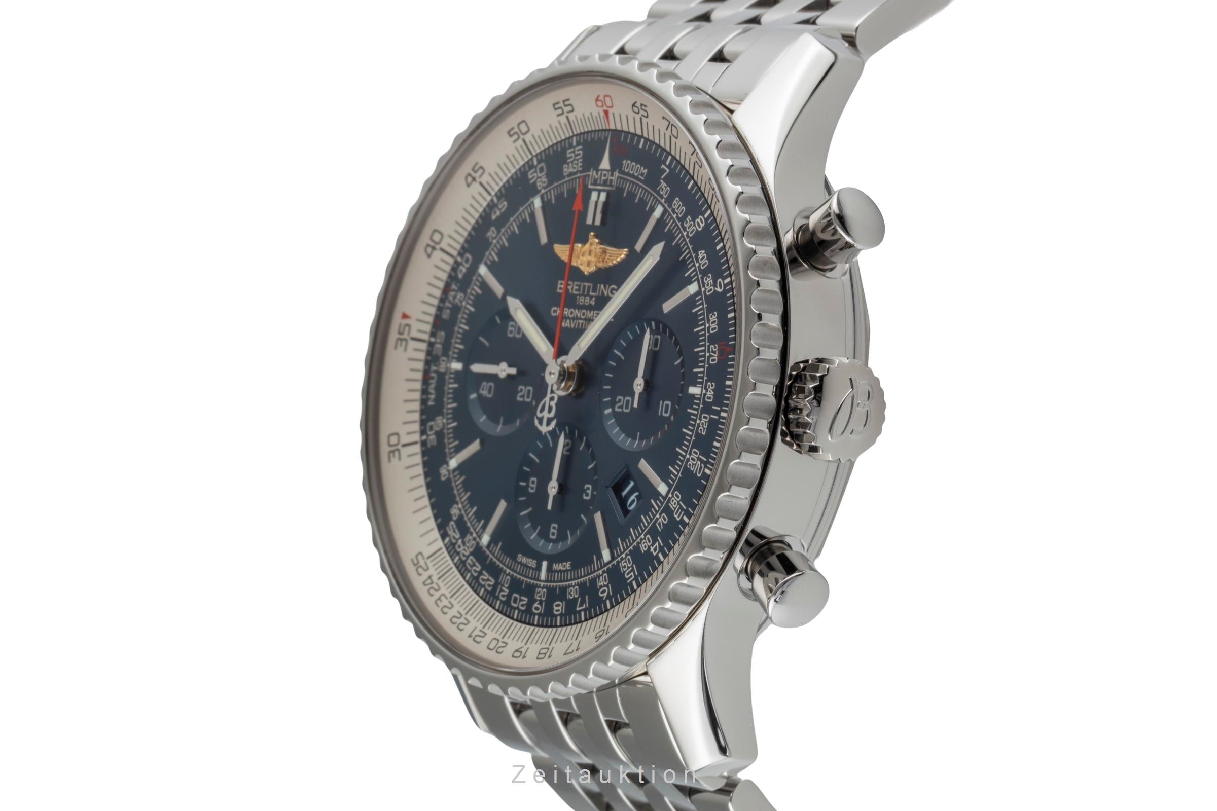 Breitling Navitimer 01 46 chronograph steel automatic men's watch AB012721/C889 LP: 9850EUR  [2600307]