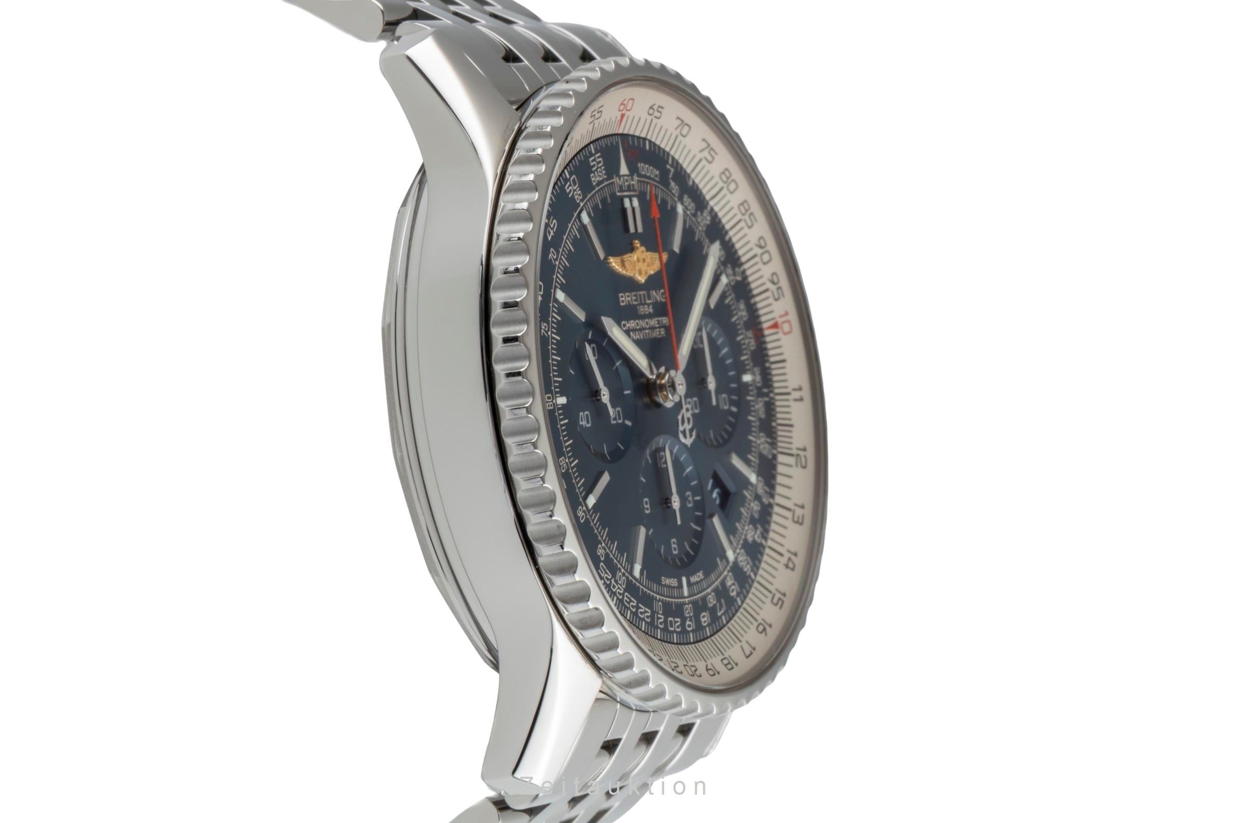Breitling Navitimer 01 46 chronograph steel automatic men's watch AB012721/C889 LP: 9850EUR  [2600307]