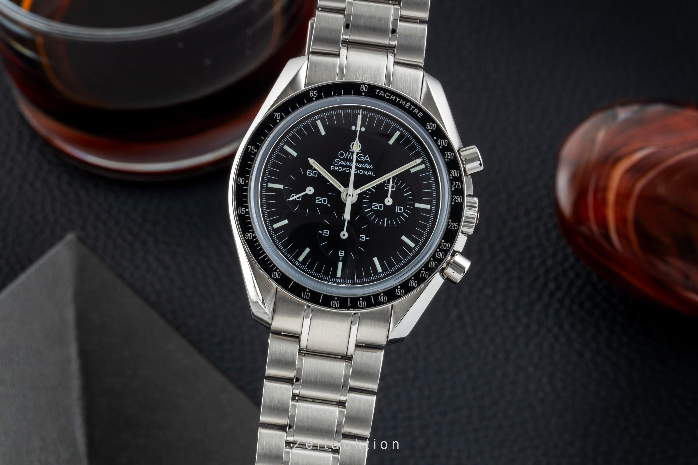 Omega Speedmaster Moonwatch cronógrafo acero cuerda manual reloj para caballeros 3573.50.00  [2600308]