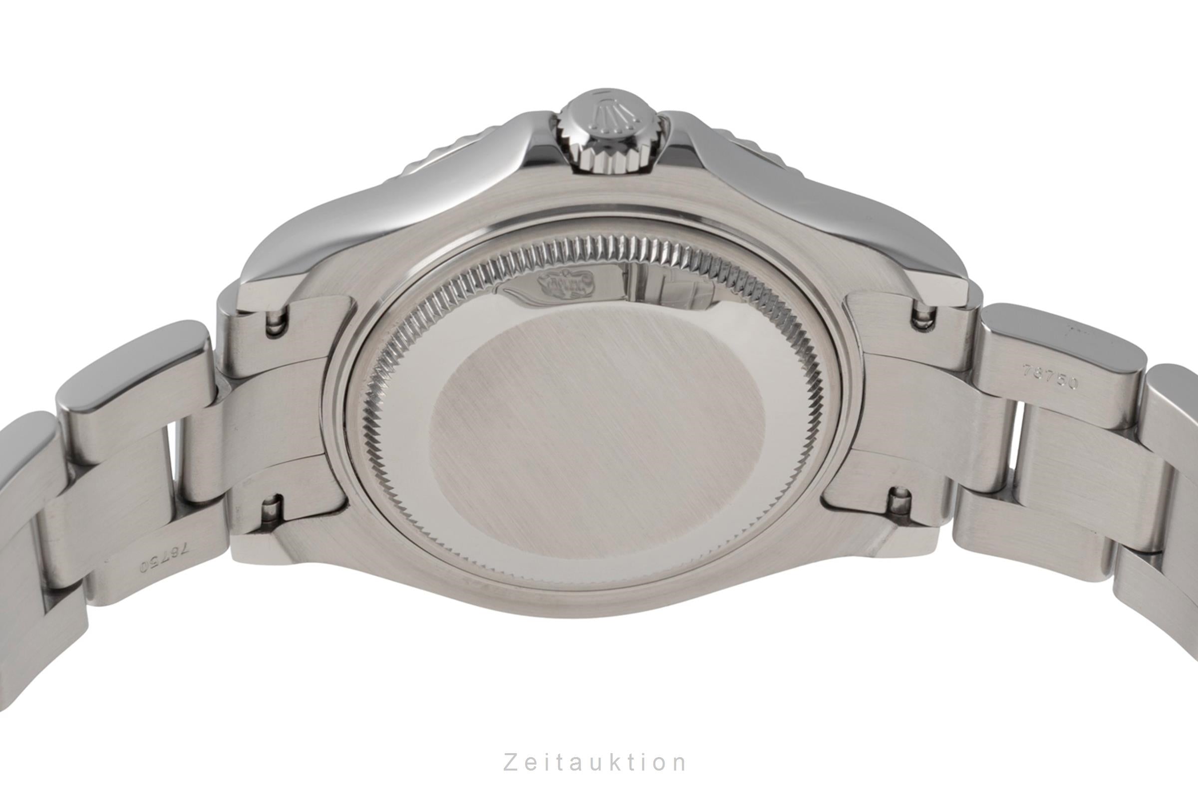 Rolex Yacht-Master 35 Oyster Stahl / Platin Medium Size Ref 168622 A-Serie  [2600310]