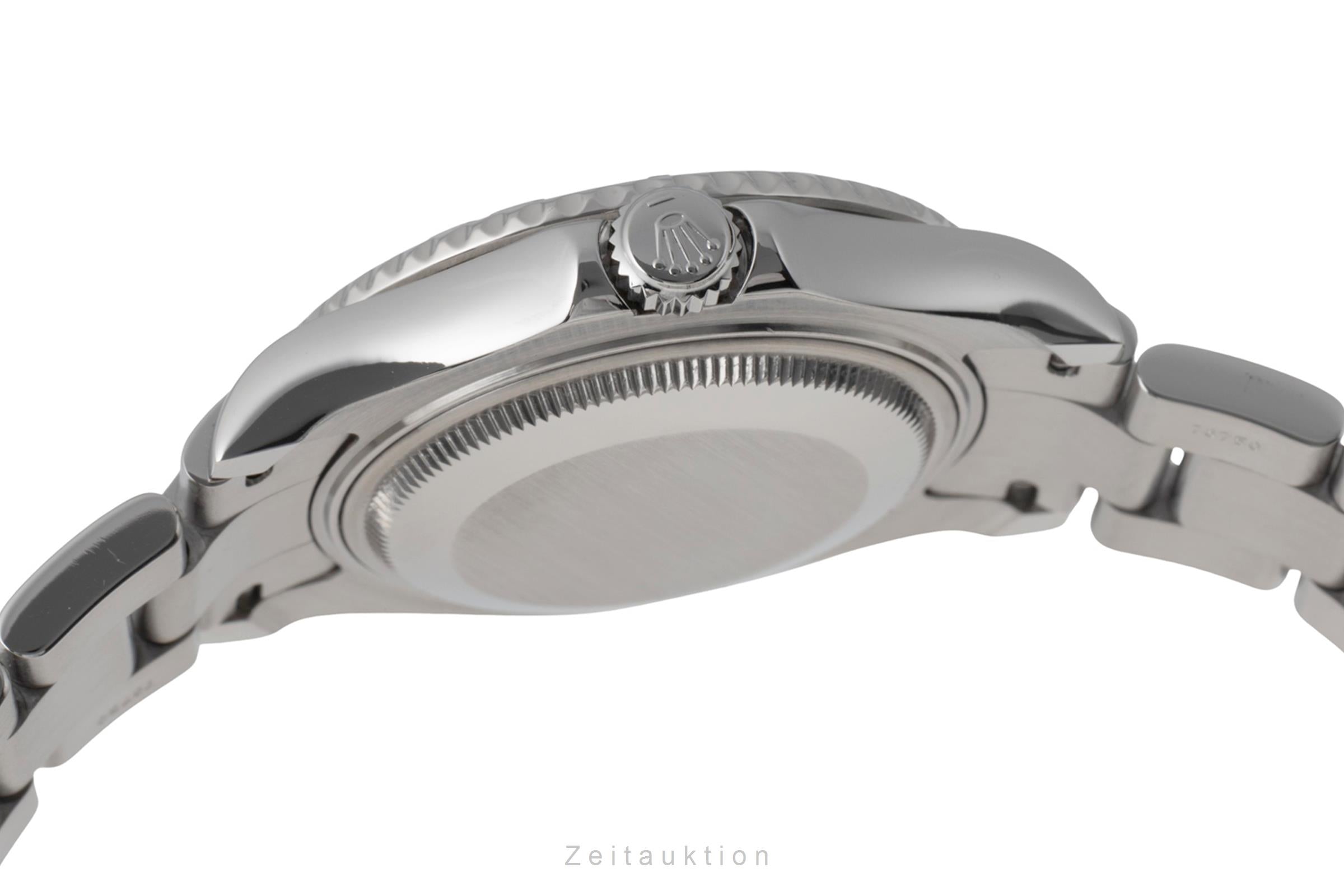 Rolex Yacht-Master 35 Oyster Stahl / Platin Medium Size Ref 168622 A-Serie  [2600310]