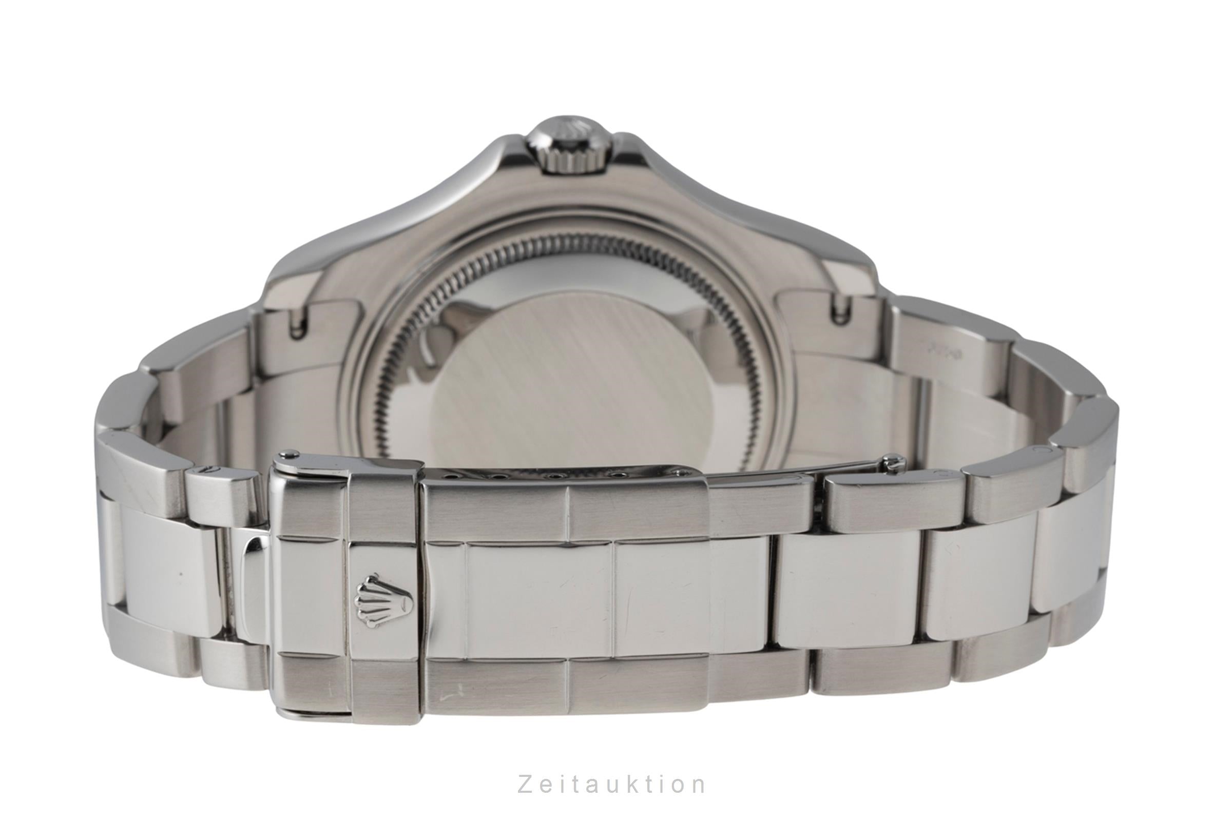 Rolex Yacht-Master 35 Oyster Stahl / Platin Medium Size Ref 168622 A-Serie  [2600310]