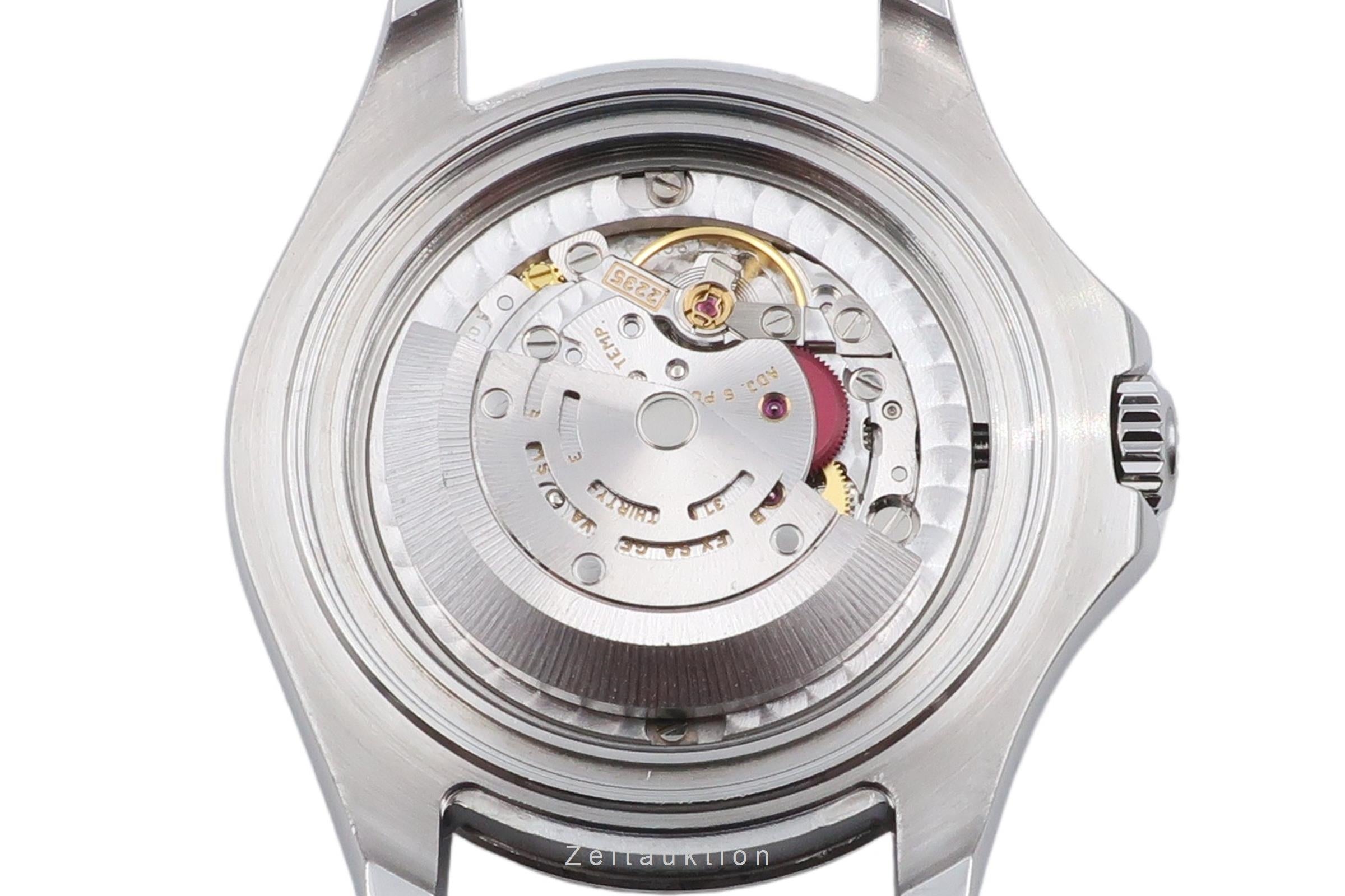 Rolex Yacht-Master 35 Oyster Stahl / Platin Medium Size Ref 168622 A-Serie  [2600310]