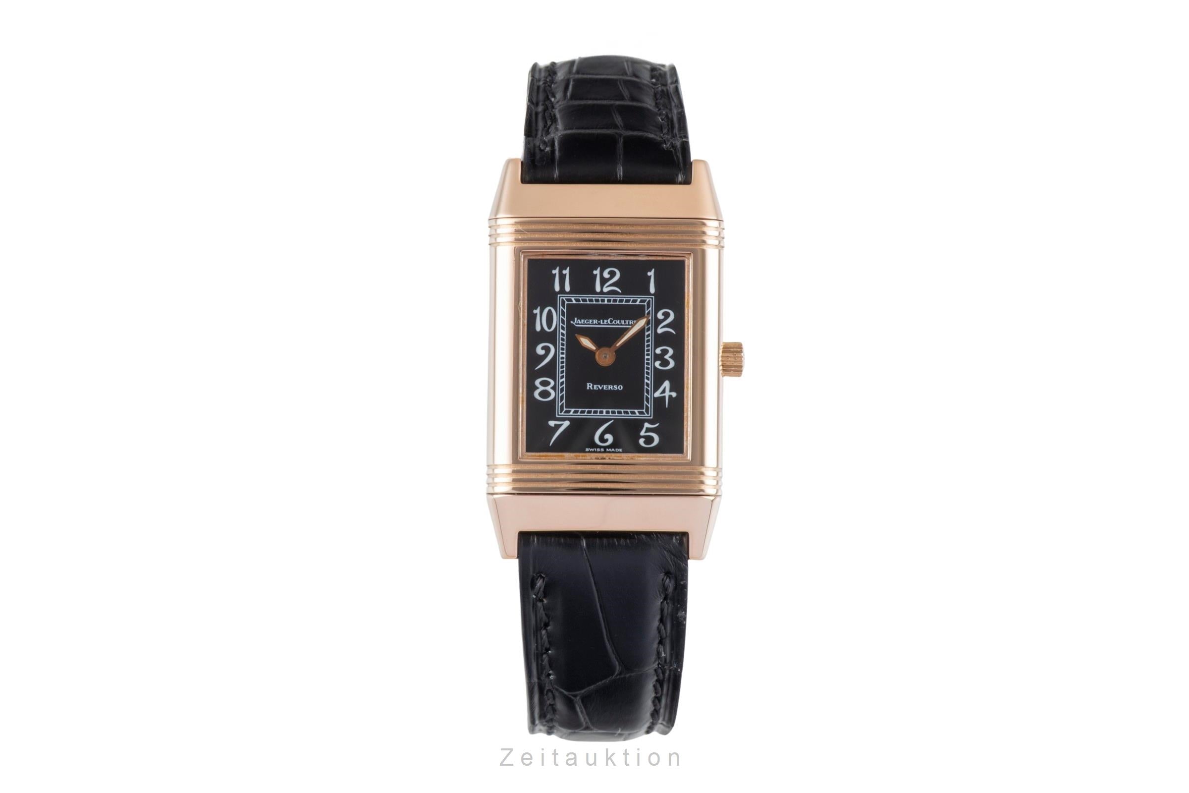 ゆでたま？ Jaeger LeCoultre Reverso 18 ct red gold manual winding Kal. 846/1