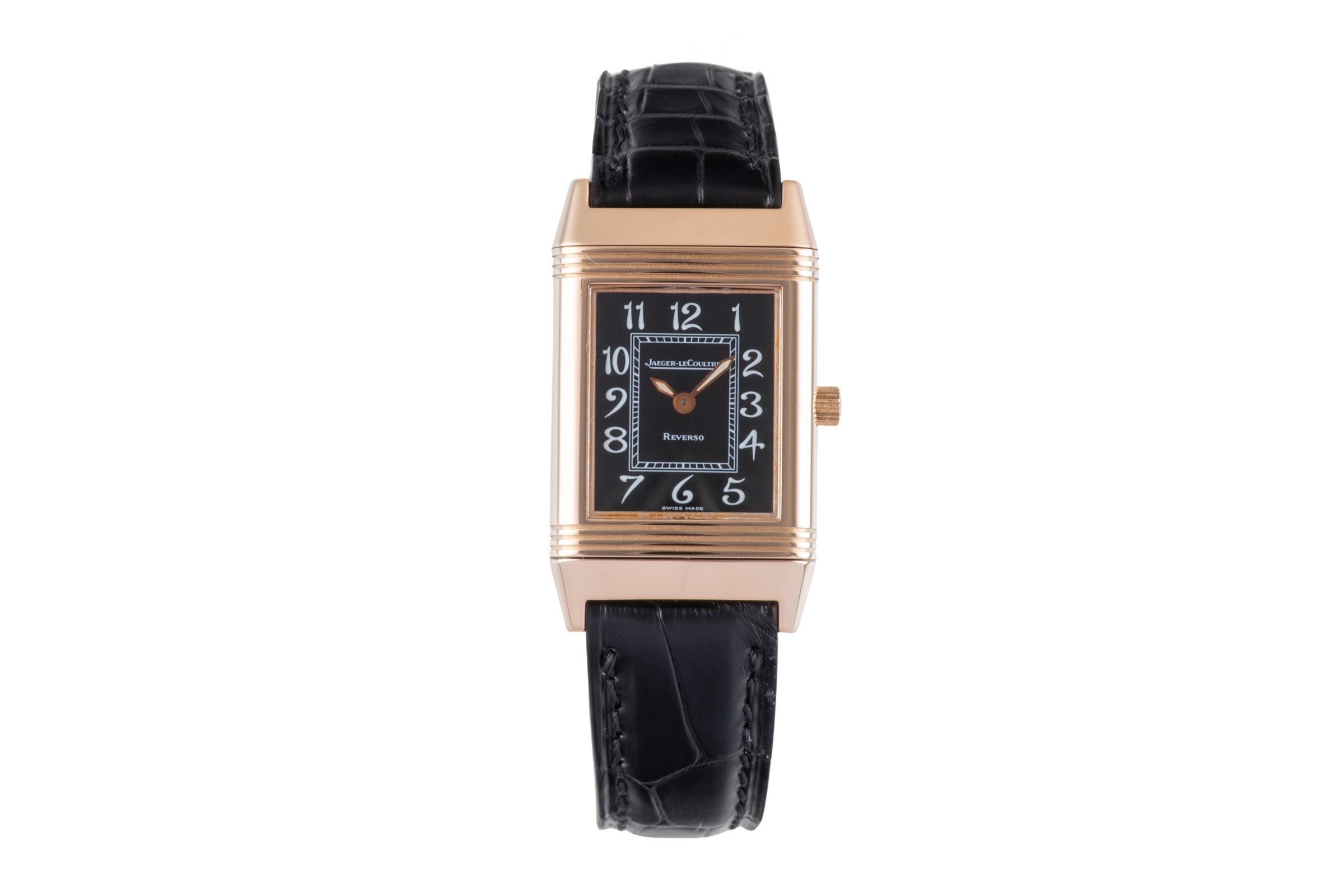 Jaeger LeCoultre Reverso 18 ct red gold manual winding women's watch Q2602470 , 260.2.86  [2600311]