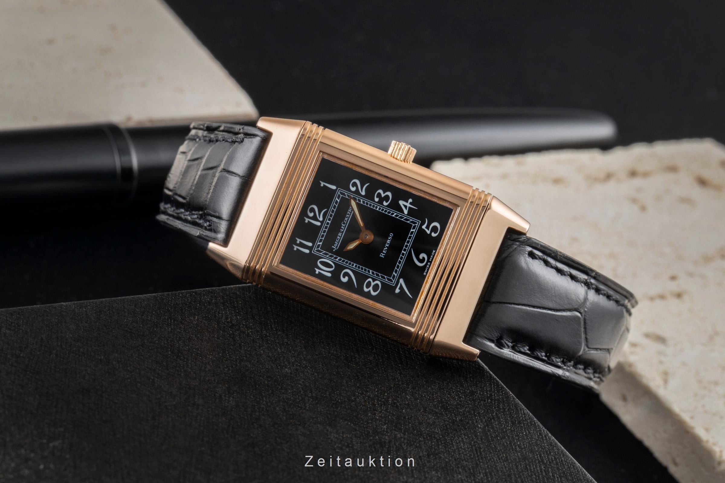 Jaeger LeCoultre Reverso or rouge 18 ct à remontage manuel montre pour femmes Q2602470 , 260.2.86  [2600311]