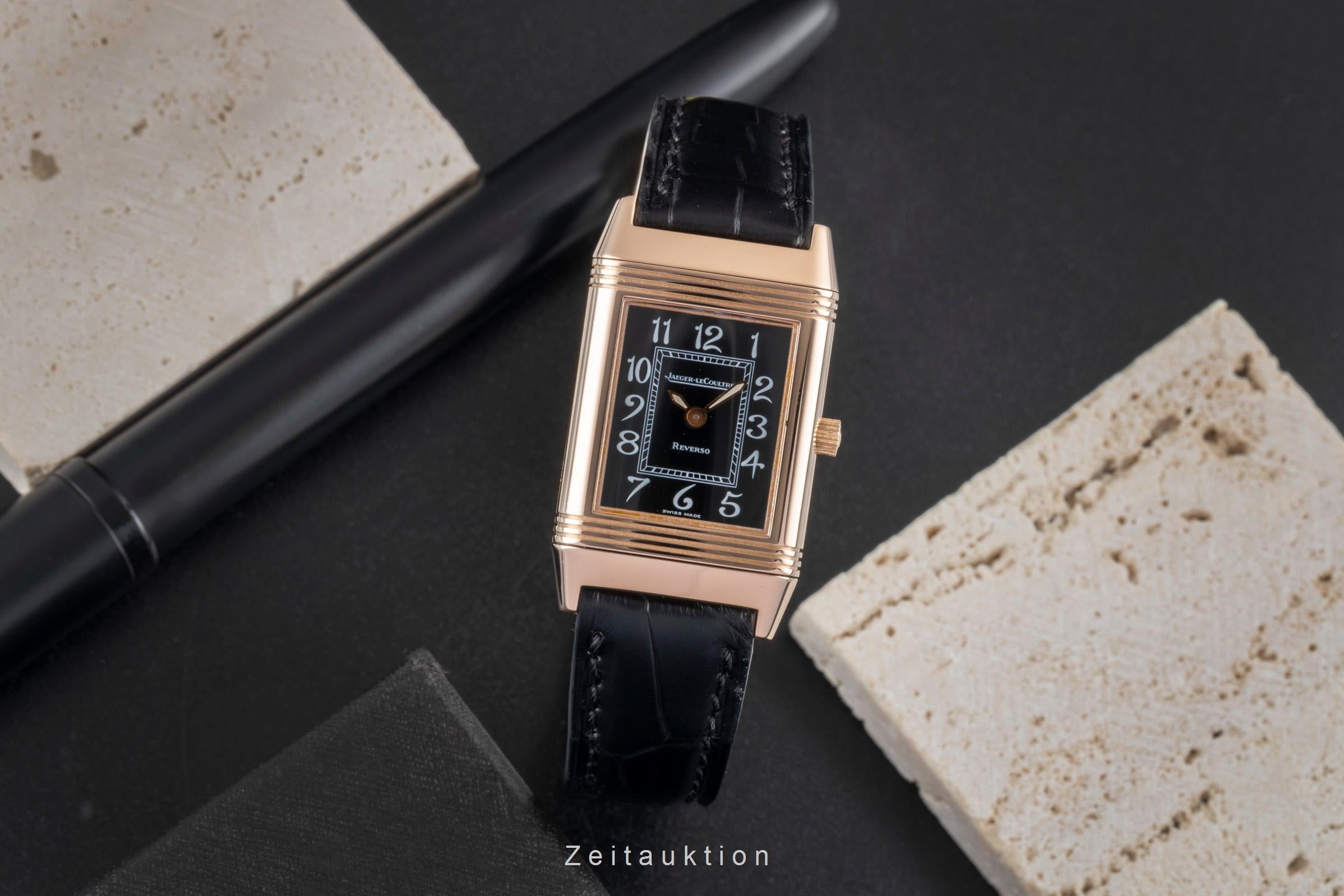 Jaeger LeCoultre Reverso or rouge 18 ct à remontage manuel montre pour femmes Q2602470 , 260.2.86  [2600311]