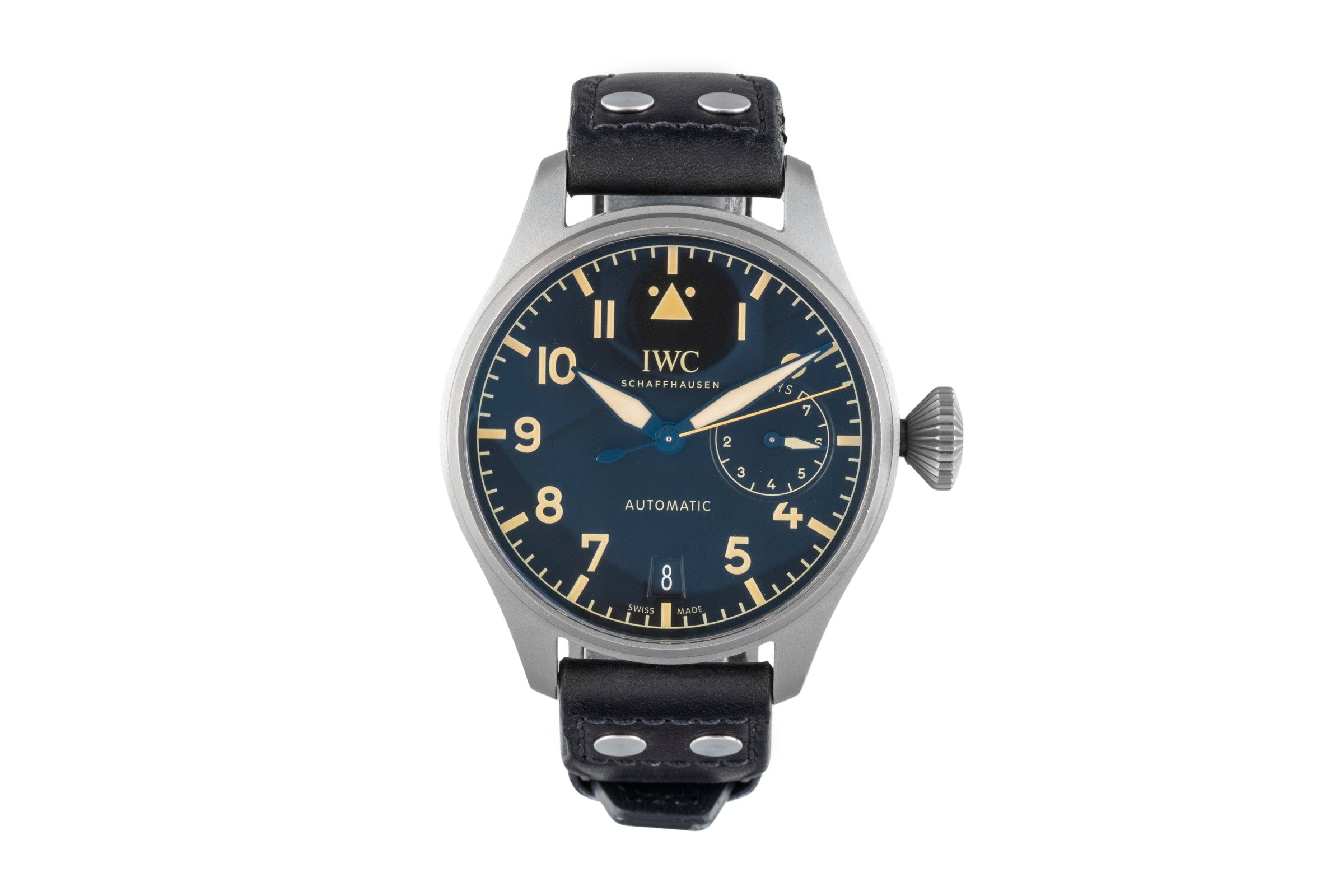 IWC Big Pilot titanium automatic men's watch IW501004 LP: 16000EUR  [2600312]