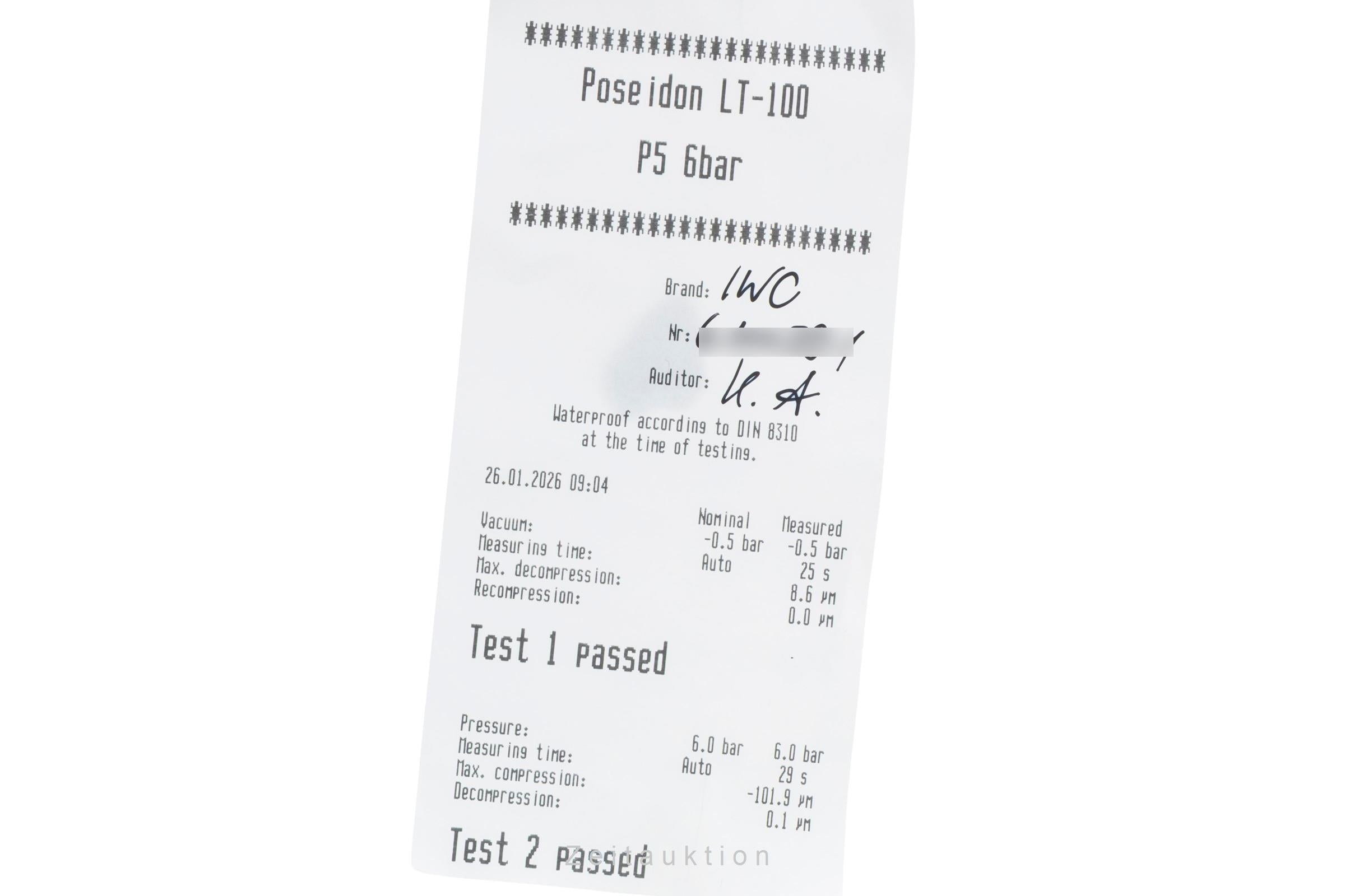 IWC Big Pilot titanium automatic men's watch IW501004 LP: 16000EUR  [2600312]