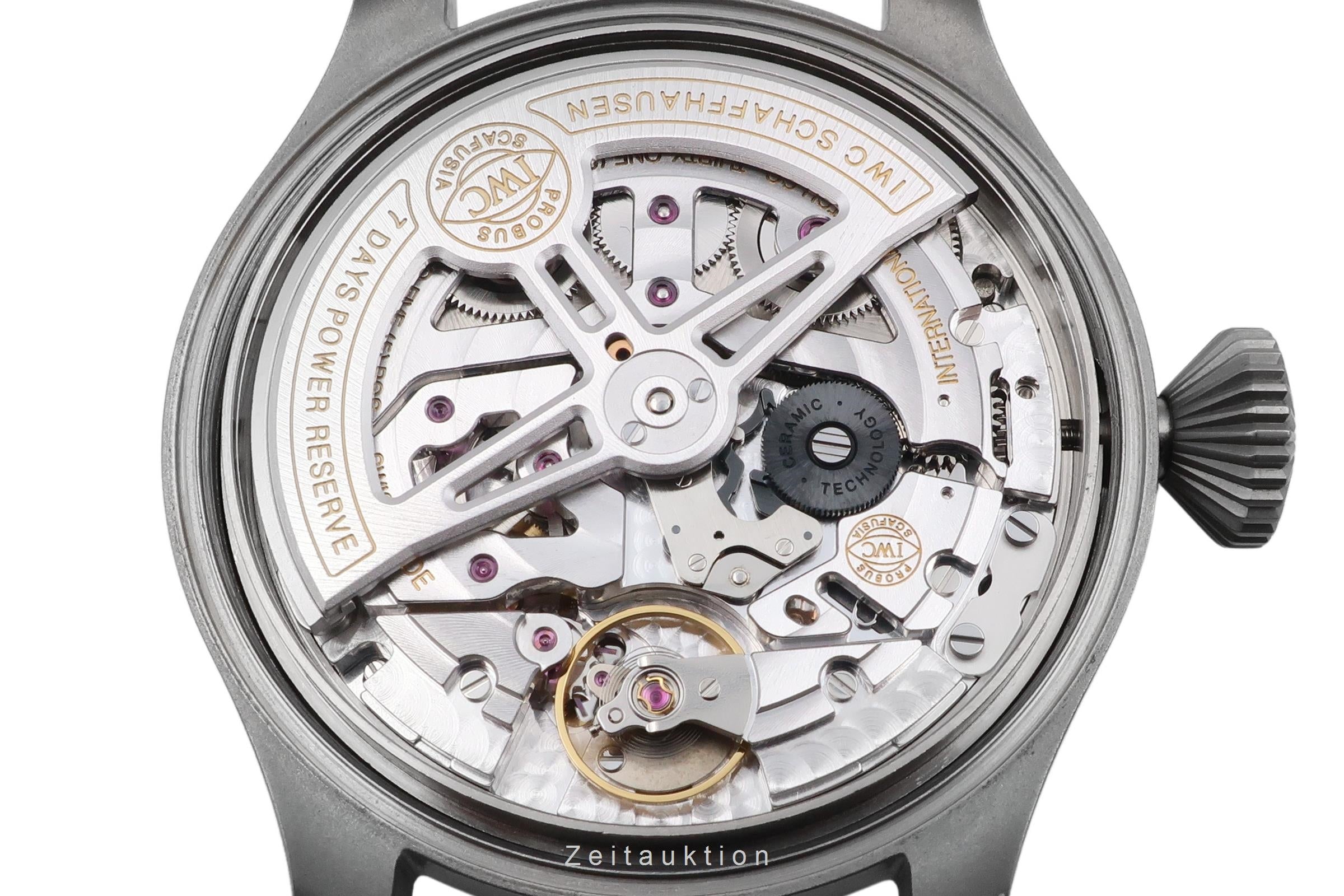 IWC Big Pilot titanium automatic men's watch IW501004 LP: 16000EUR  [2600312]